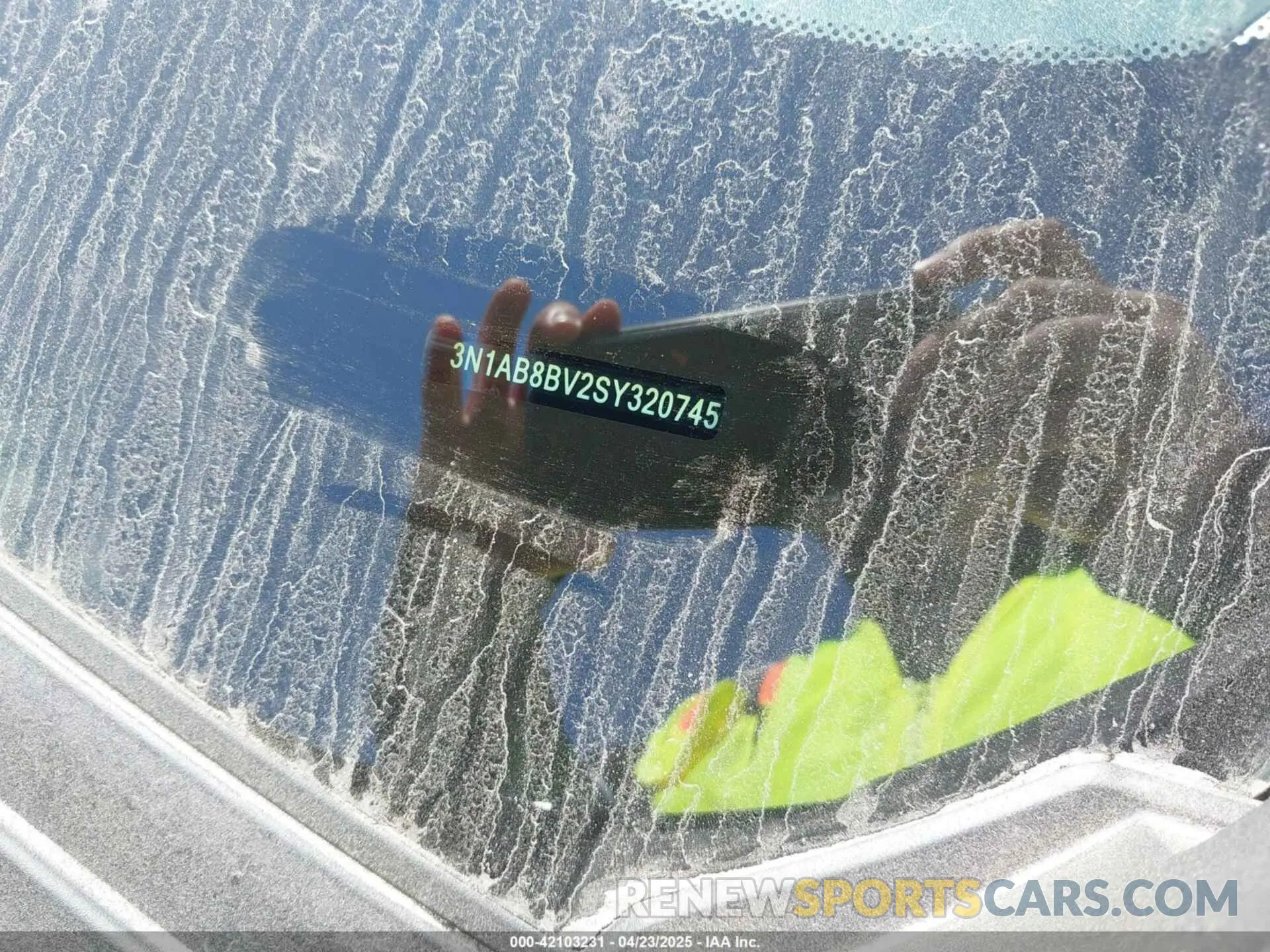9 Photograph of a damaged car 3N1AB8BV2SY320745 NISSAN SENTRA 2025