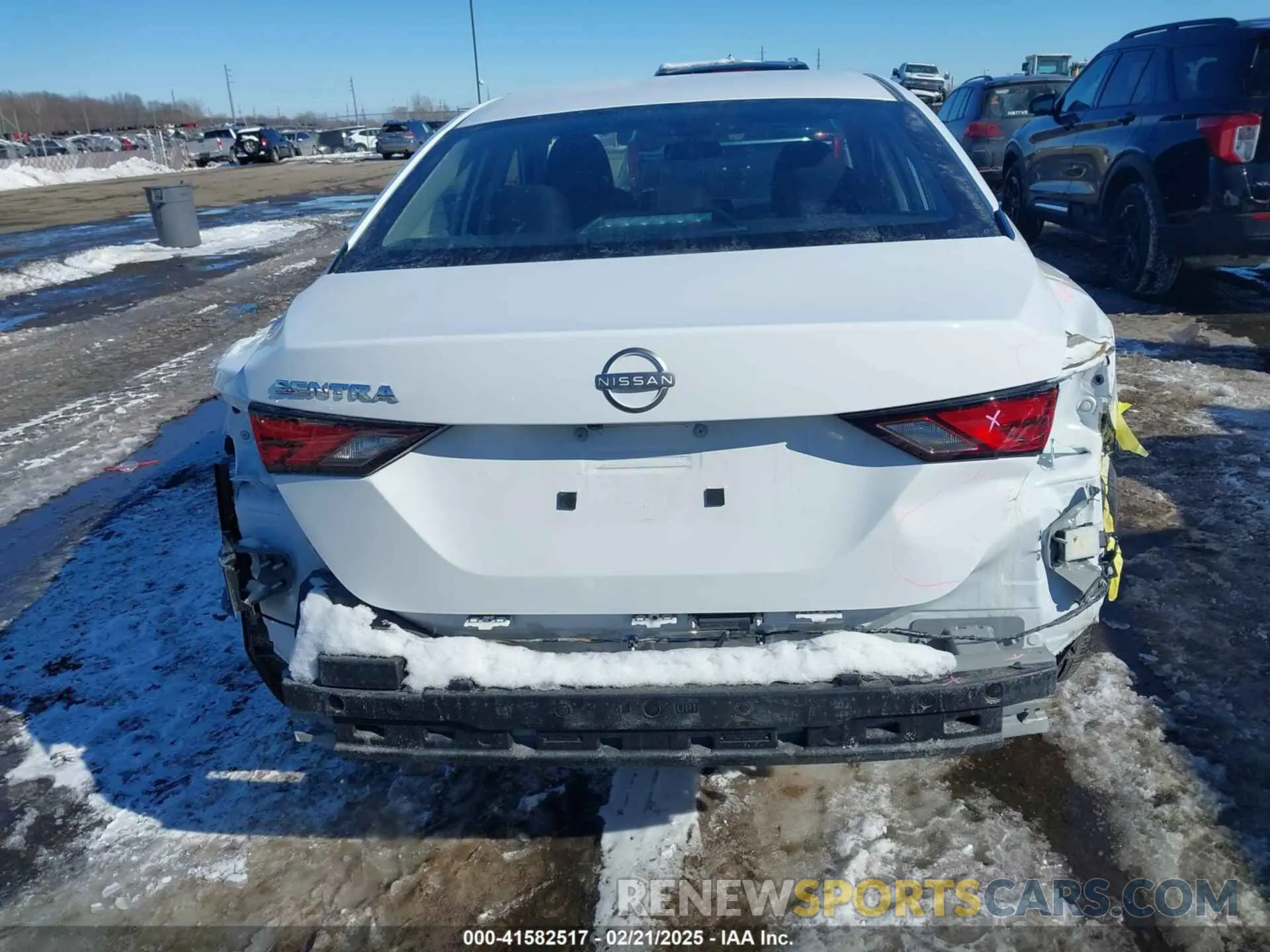 16 Photograph of a damaged car 3N1AB8BV3SY212859 NISSAN SENTRA 2025