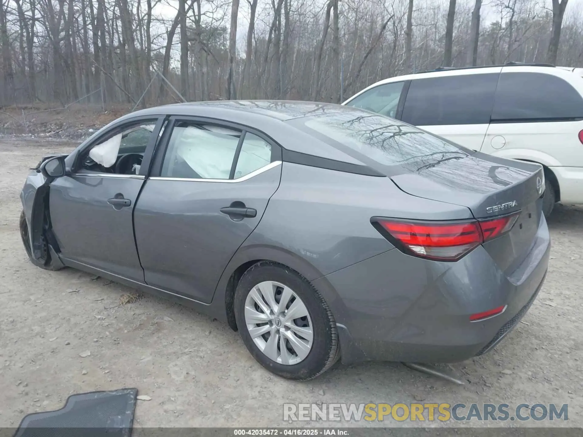 3 Photograph of a damaged car 3N1AB8BV3SY217348 NISSAN SENTRA 2025
