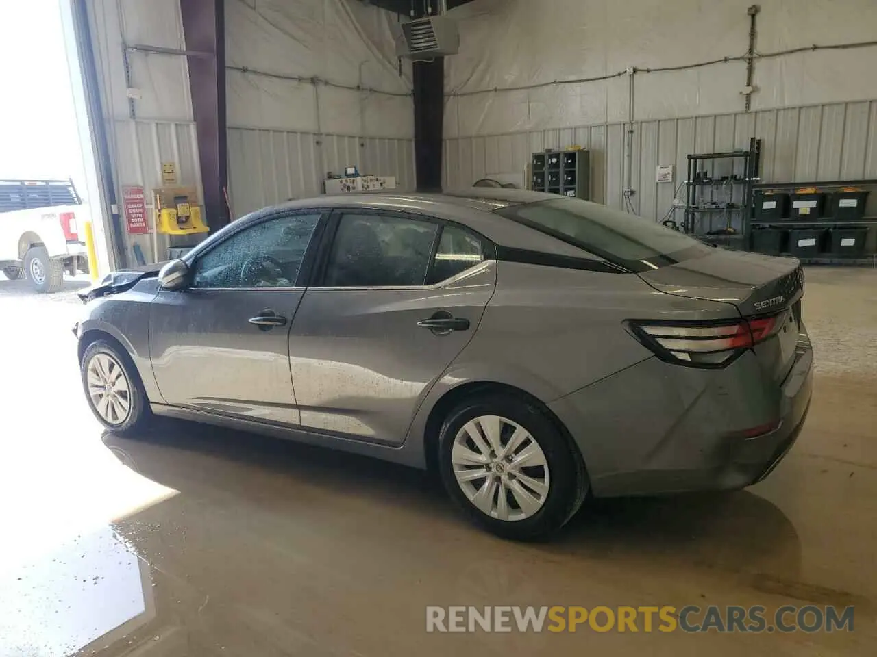 2 Photograph of a damaged car 3N1AB8BV3SY286704 NISSAN SENTRA 2025