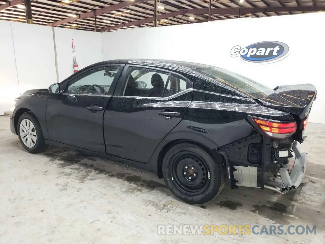 2 Photograph of a damaged car 3N1AB8BV3SY294558 NISSAN SENTRA 2025