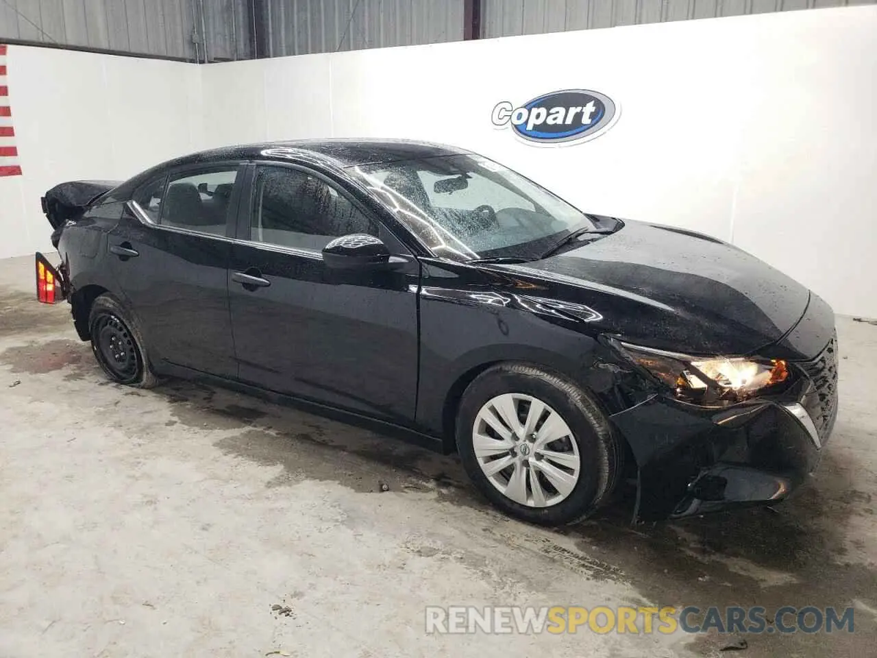 4 Photograph of a damaged car 3N1AB8BV3SY294558 NISSAN SENTRA 2025