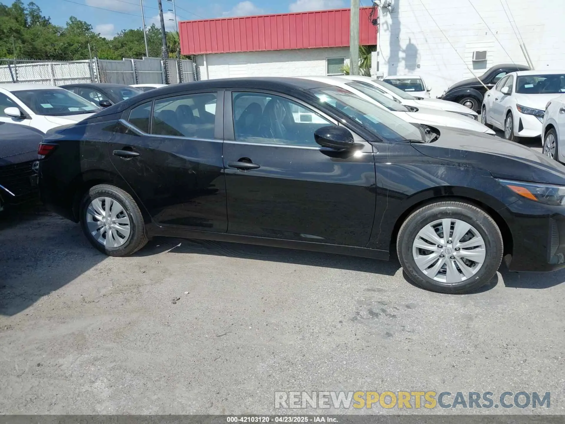 13 Photograph of a damaged car 3N1AB8BV3SY317384 NISSAN SENTRA 2025