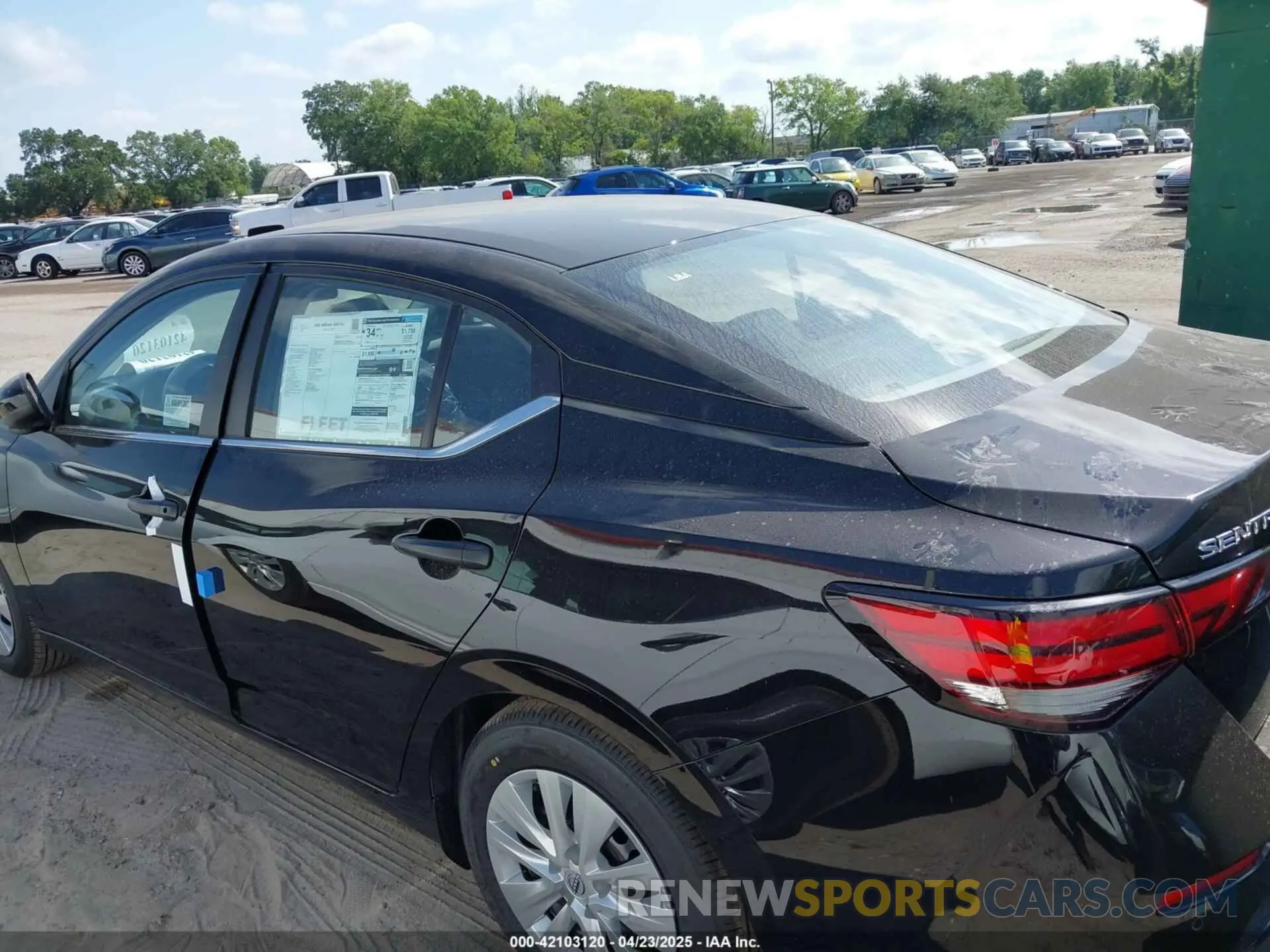 14 Photograph of a damaged car 3N1AB8BV3SY317384 NISSAN SENTRA 2025