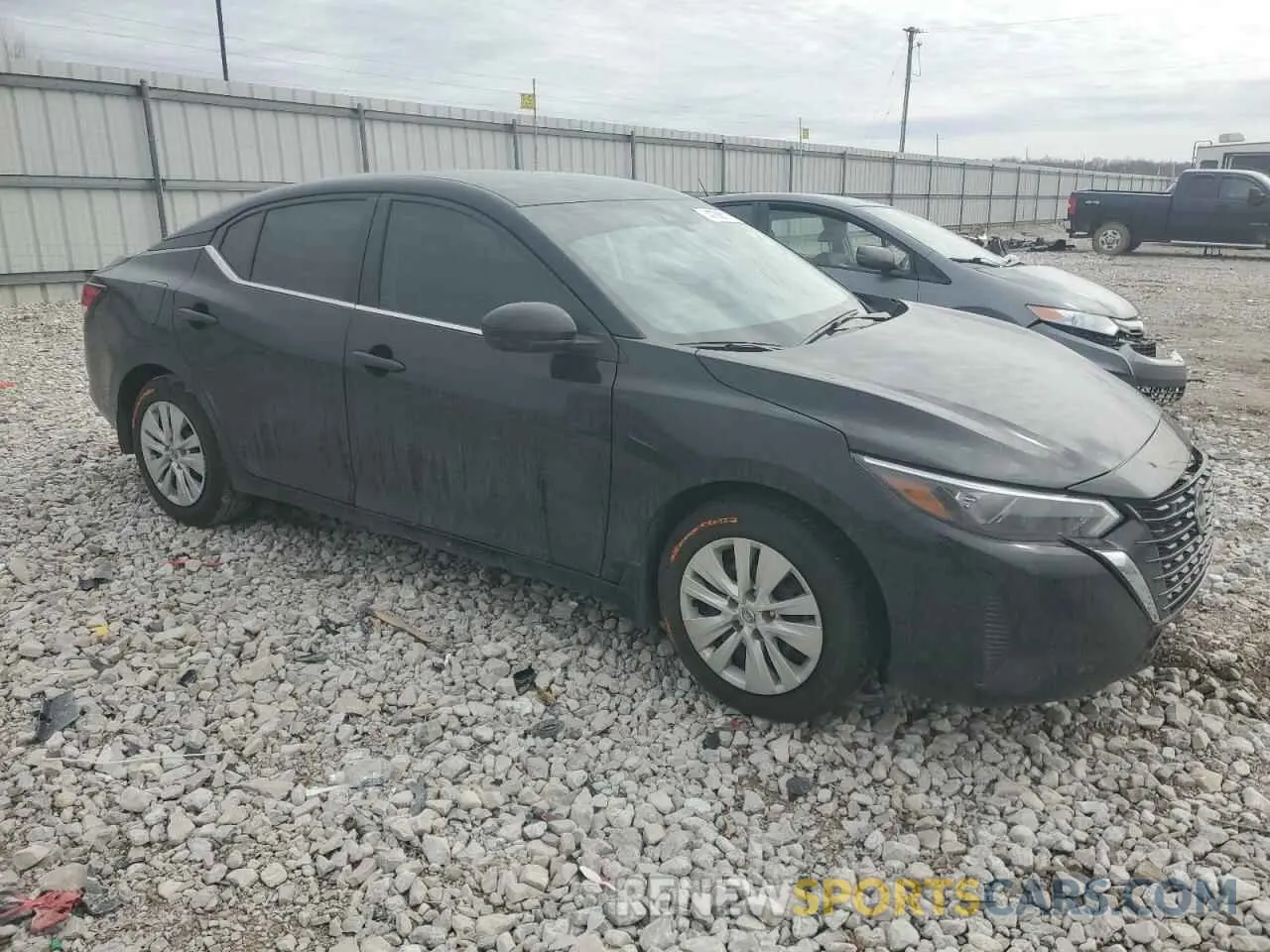 4 Photograph of a damaged car 3N1AB8BV4SY221733 NISSAN SENTRA 2025