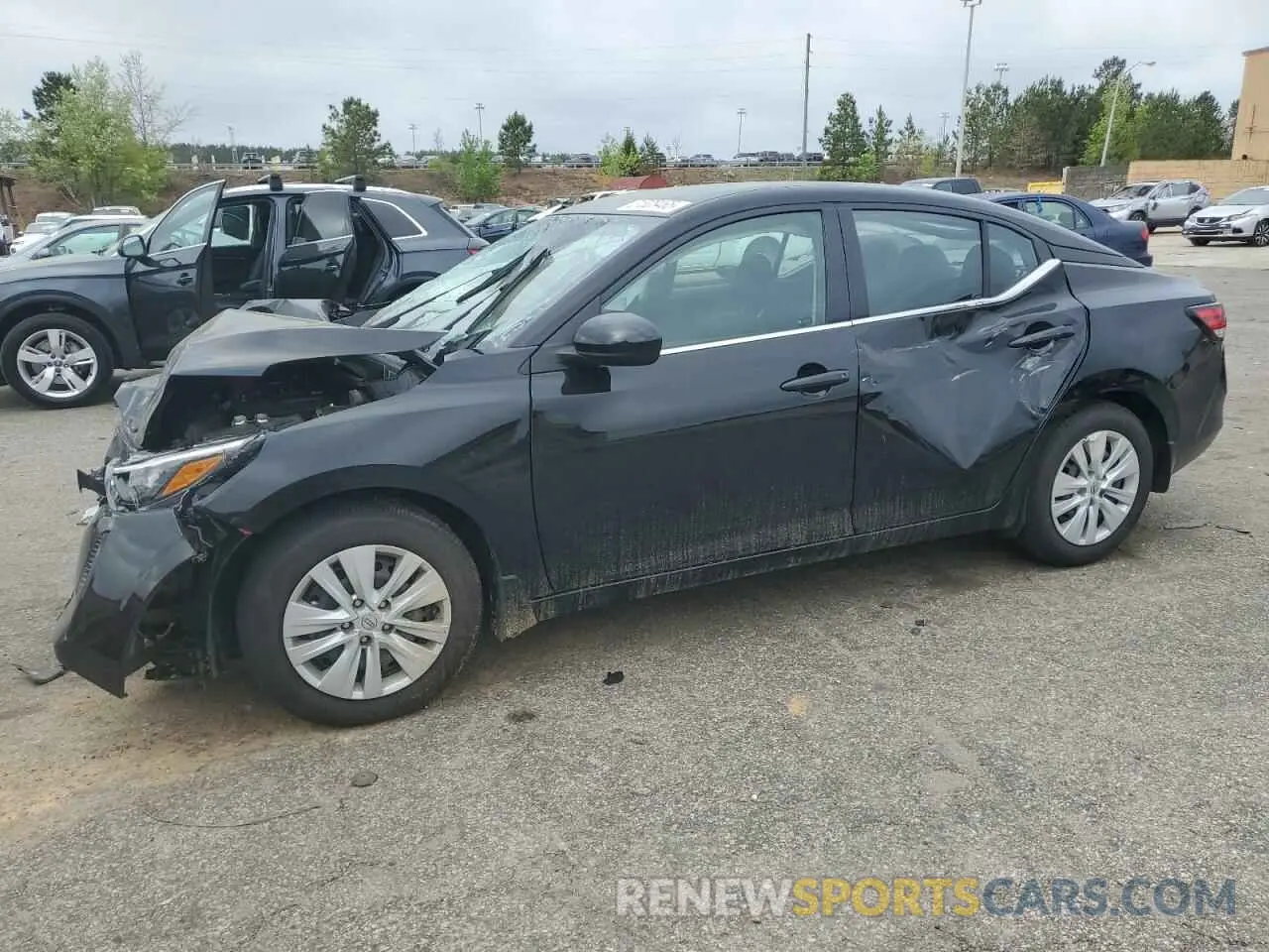 1 Photograph of a damaged car 3N1AB8BV4SY222249 NISSAN SENTRA 2025