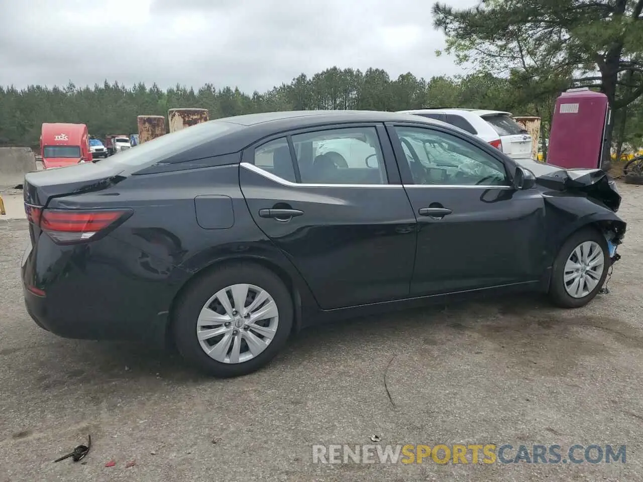 3 Photograph of a damaged car 3N1AB8BV4SY222249 NISSAN SENTRA 2025