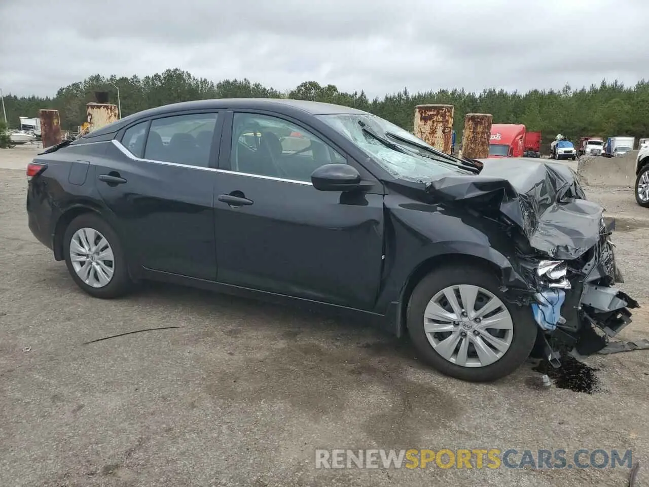 4 Photograph of a damaged car 3N1AB8BV4SY222249 NISSAN SENTRA 2025