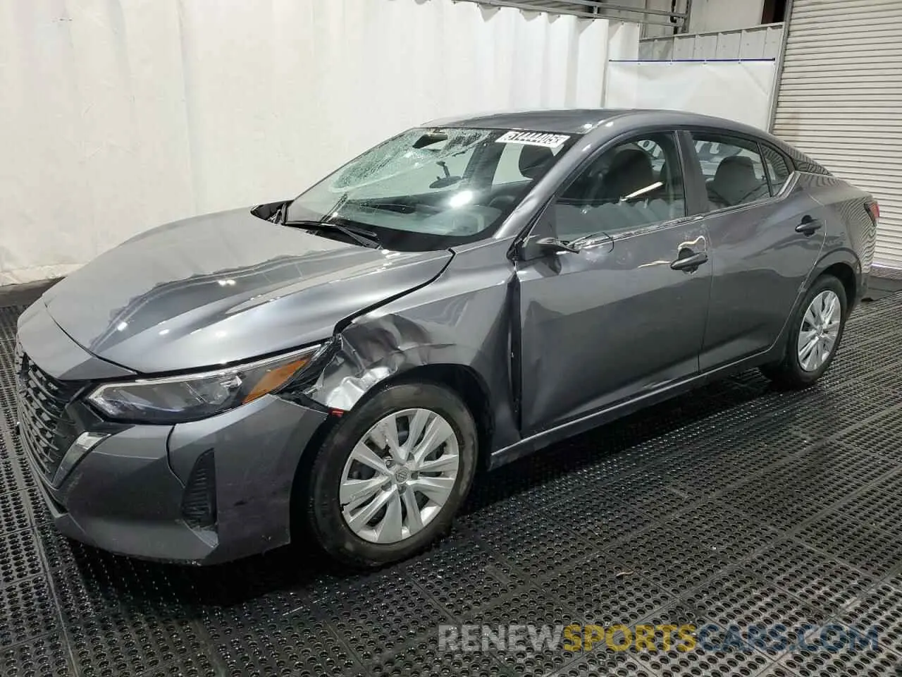 1 Photograph of a damaged car 3N1AB8BV4SY227774 NISSAN SENTRA 2025