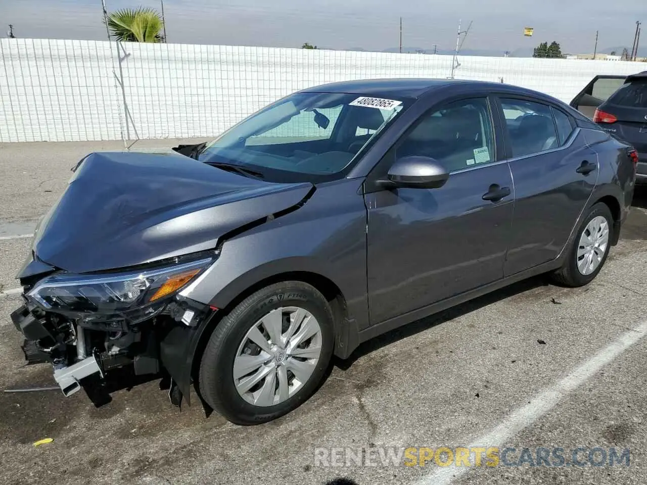 1 Photograph of a damaged car 3N1AB8BV4SY233042 NISSAN SENTRA 2025