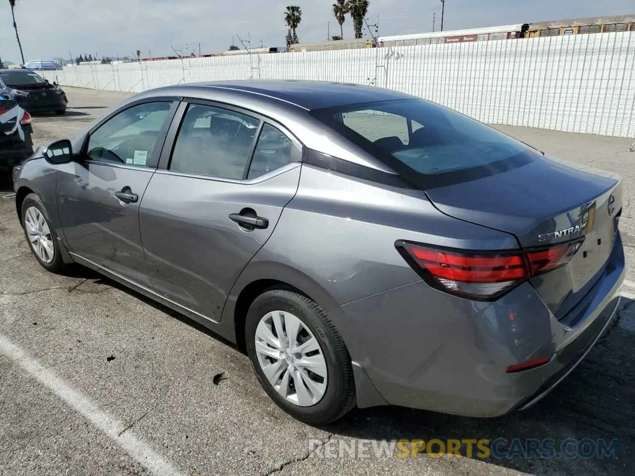 2 Photograph of a damaged car 3N1AB8BV4SY233042 NISSAN SENTRA 2025