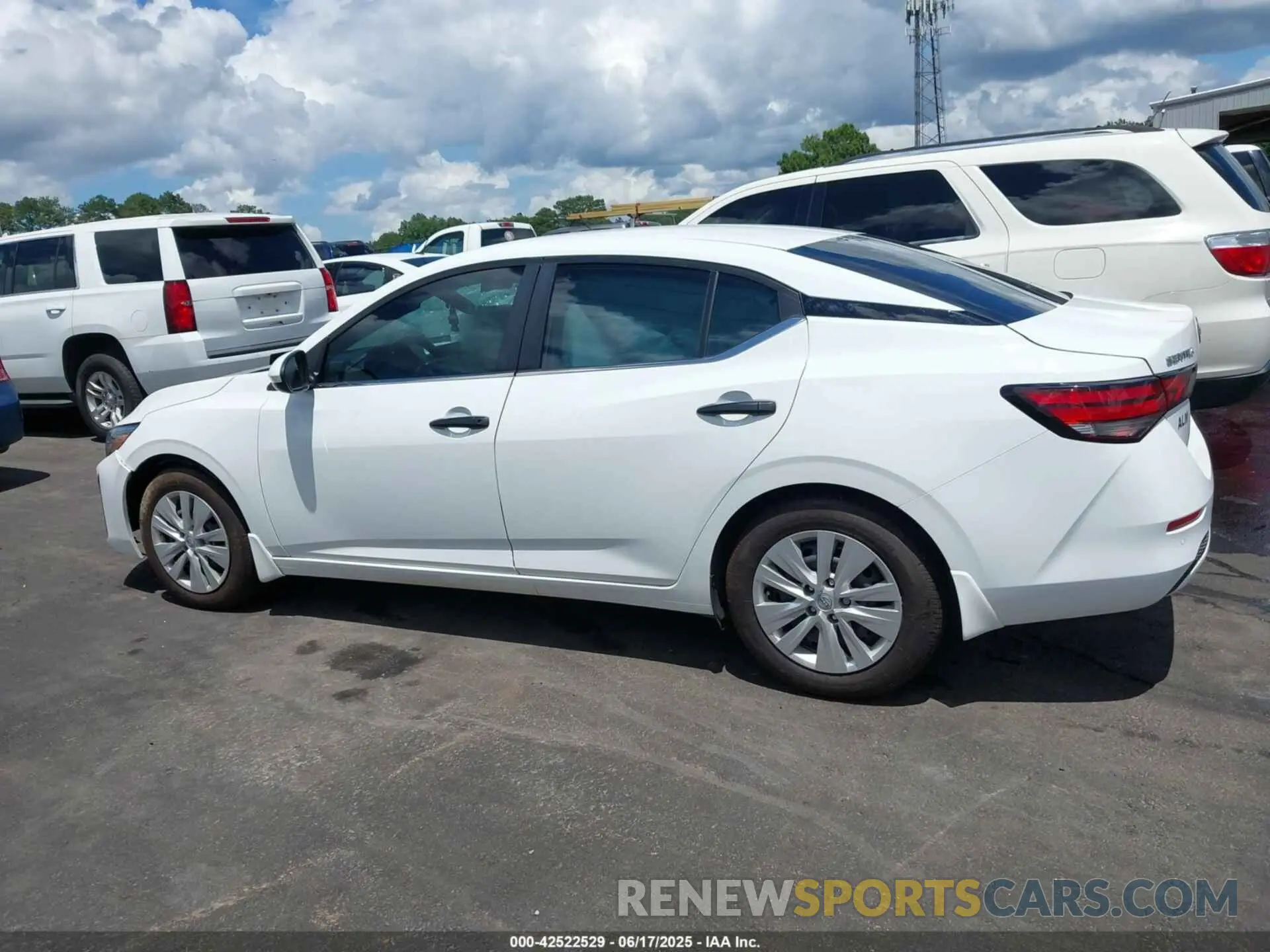 14 Photograph of a damaged car 3N1AB8BV4SY266039 NISSAN SENTRA 2025