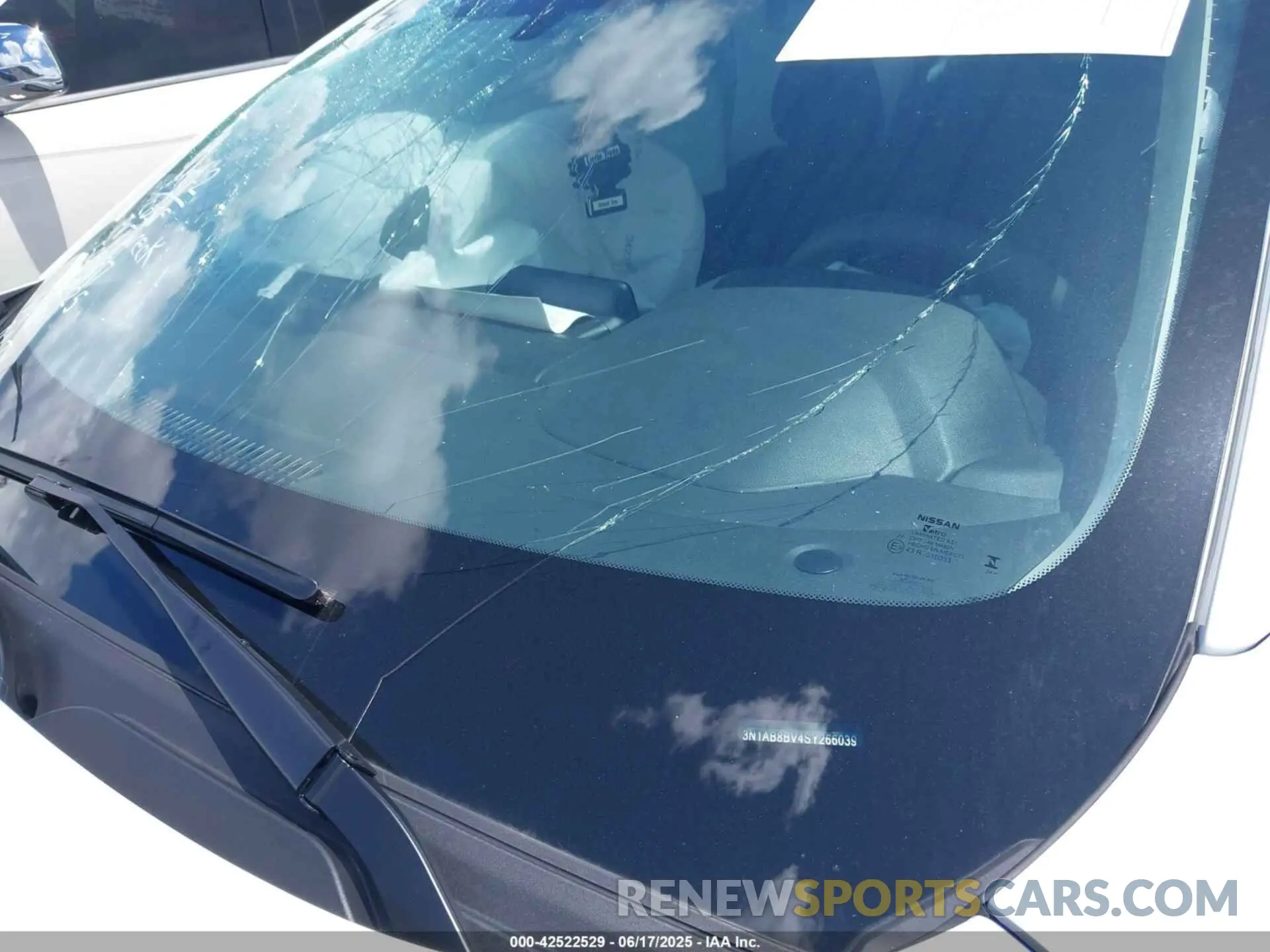 18 Photograph of a damaged car 3N1AB8BV4SY266039 NISSAN SENTRA 2025