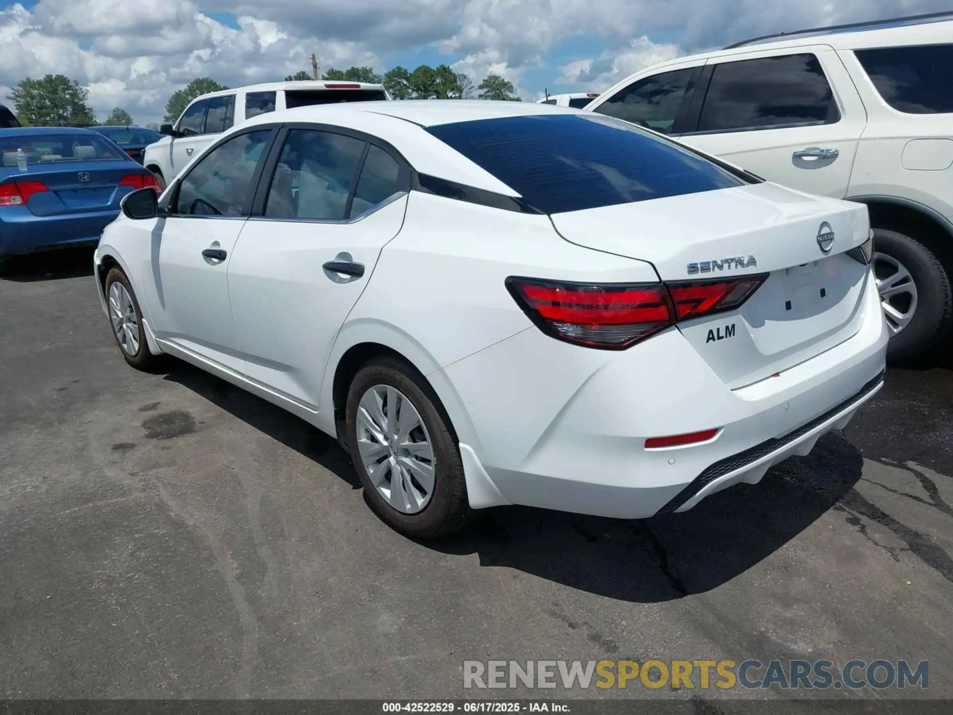 3 Photograph of a damaged car 3N1AB8BV4SY266039 NISSAN SENTRA 2025