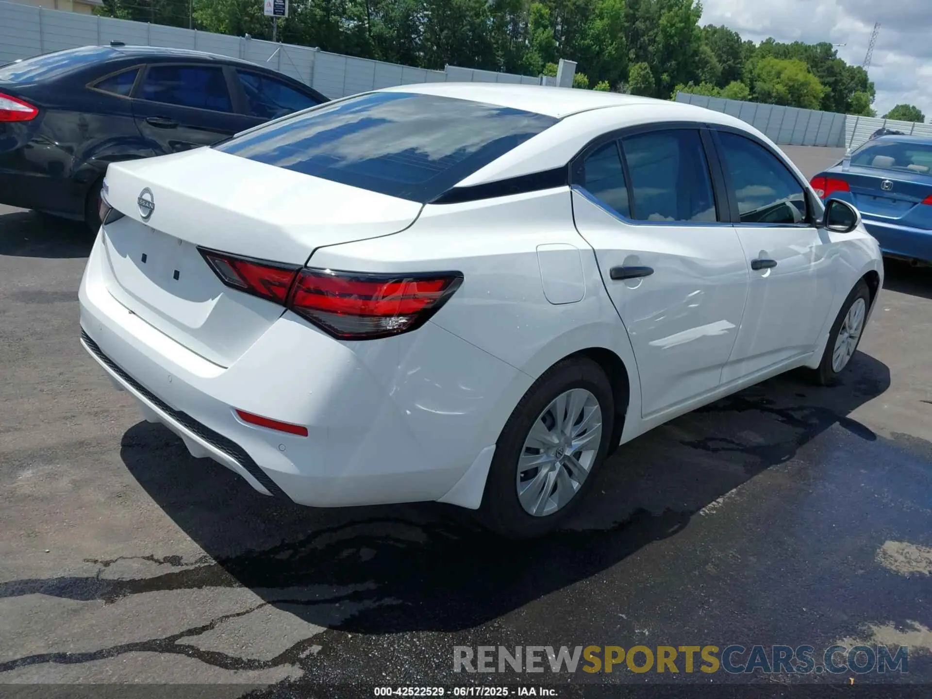 4 Photograph of a damaged car 3N1AB8BV4SY266039 NISSAN SENTRA 2025