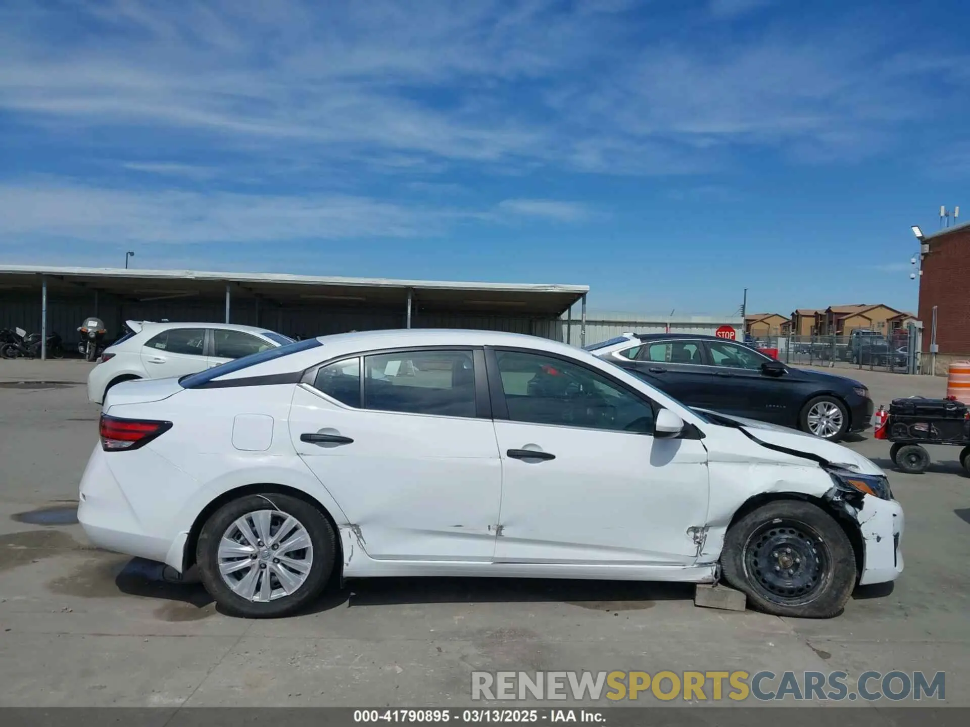 13 Photograph of a damaged car 3N1AB8BV5SY206433 NISSAN SENTRA 2025