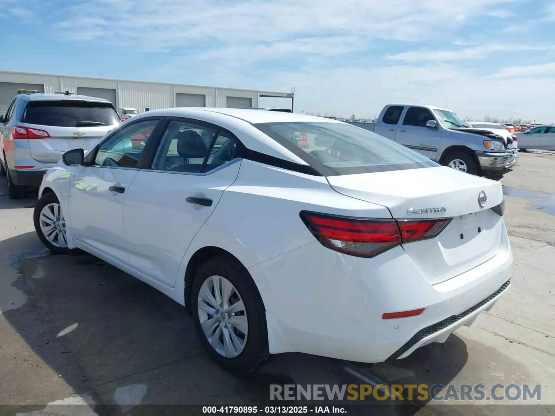 3 Photograph of a damaged car 3N1AB8BV5SY206433 NISSAN SENTRA 2025