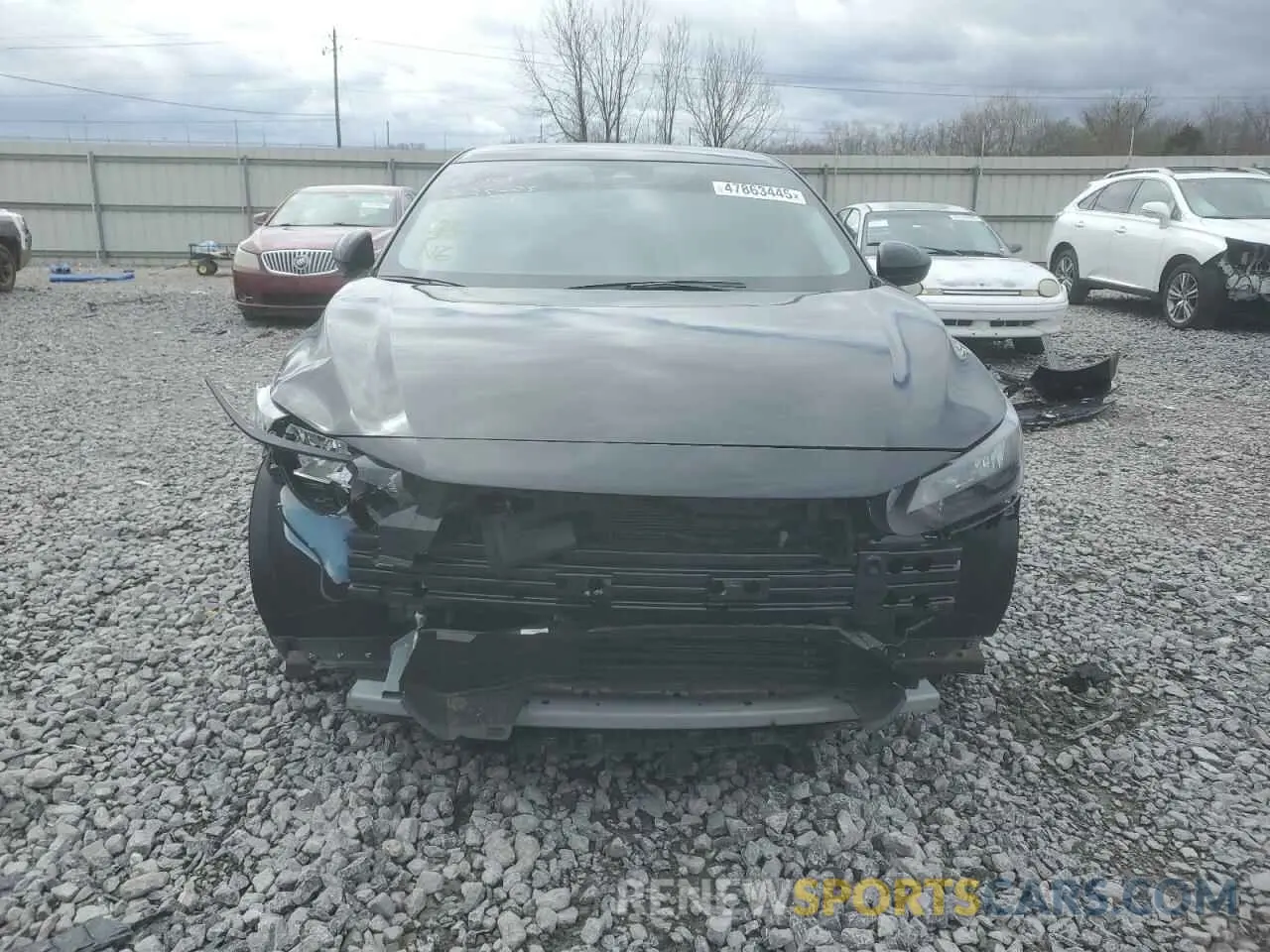 5 Photograph of a damaged car 3N1AB8BV5SY231252 NISSAN SENTRA 2025