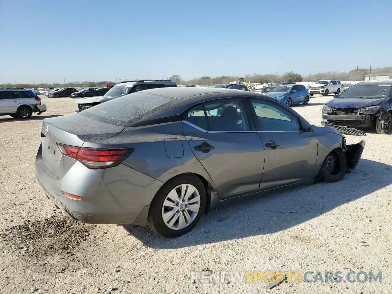 3 Photograph of a damaged car 3N1AB8BV5SY247953 NISSAN SENTRA 2025