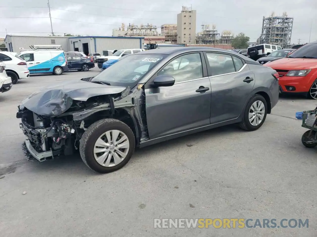 1 Photograph of a damaged car 3N1AB8BV5SY251324 NISSAN SENTRA 2025