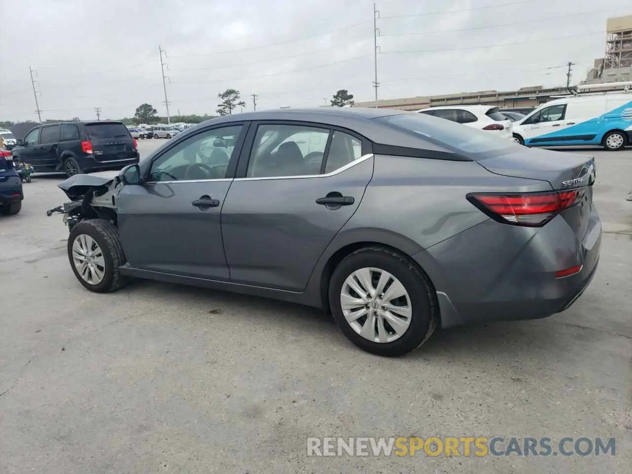 2 Photograph of a damaged car 3N1AB8BV5SY251324 NISSAN SENTRA 2025