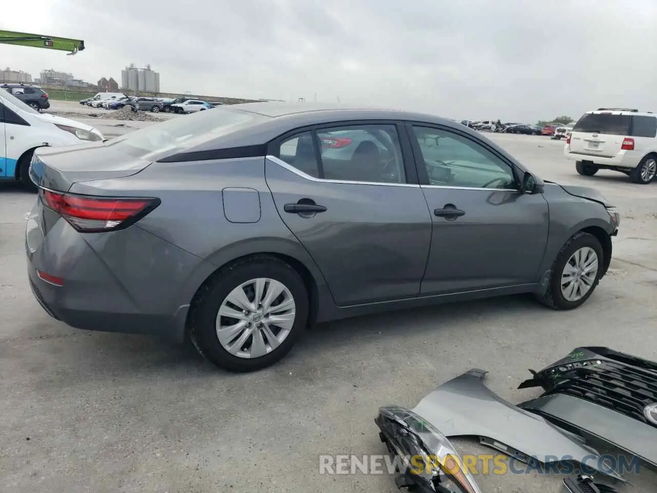 3 Photograph of a damaged car 3N1AB8BV5SY251324 NISSAN SENTRA 2025