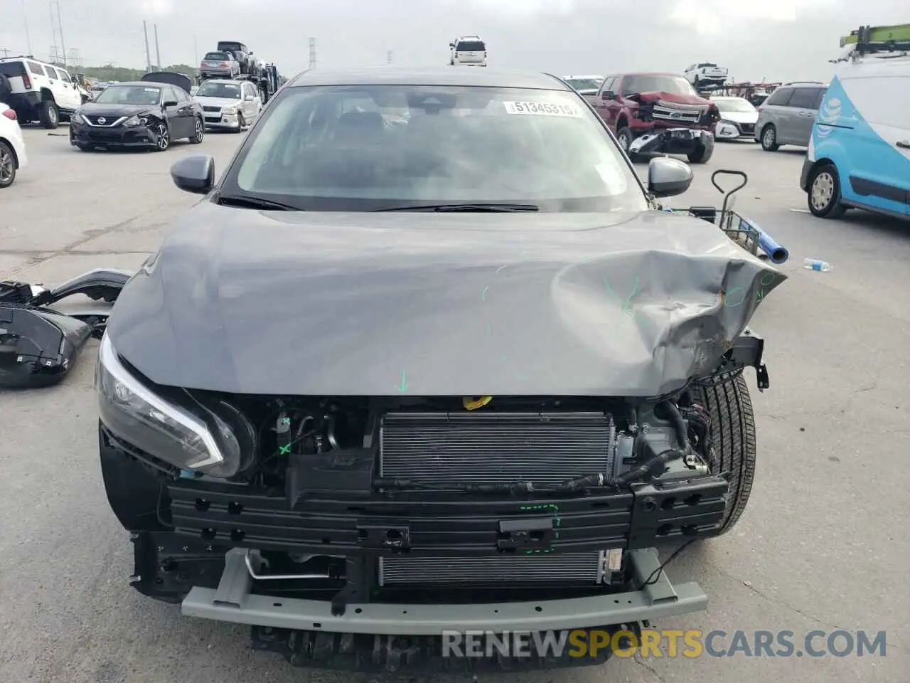 5 Photograph of a damaged car 3N1AB8BV5SY251324 NISSAN SENTRA 2025