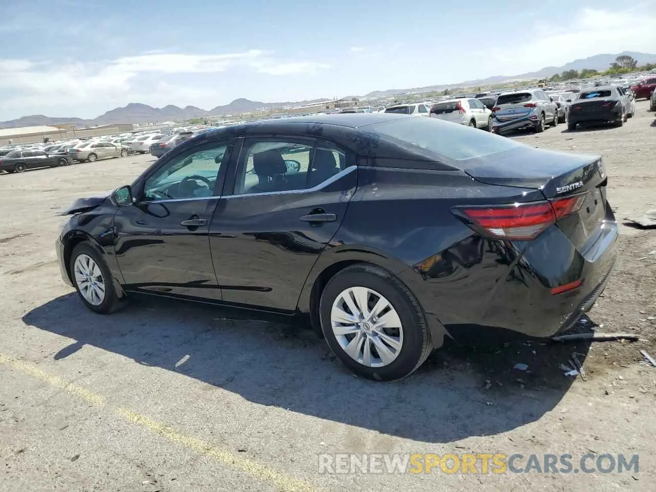 2 Photograph of a damaged car 3N1AB8BV5SY258998 NISSAN SENTRA 2025