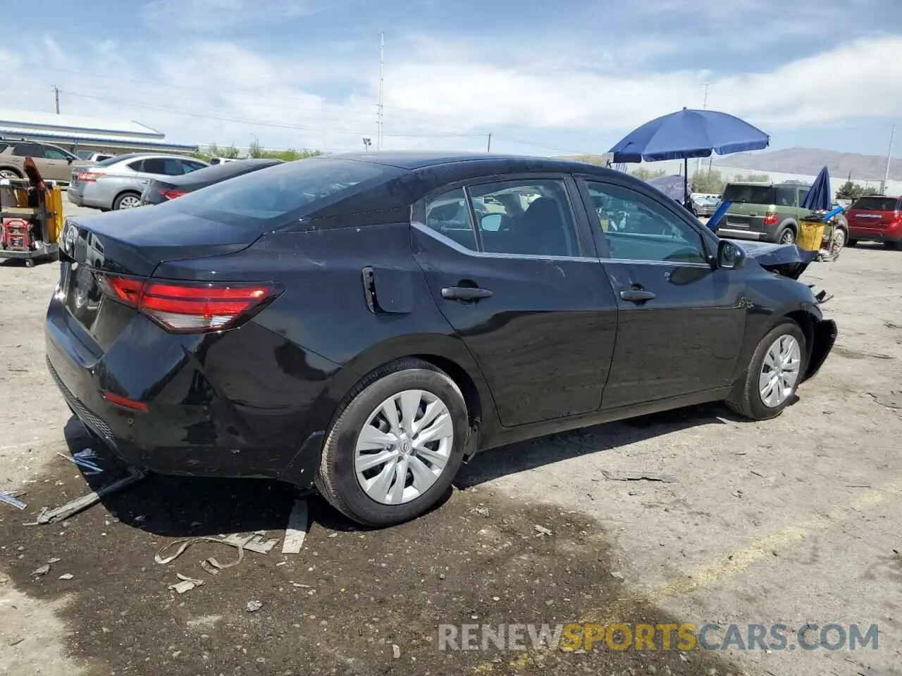 3 Photograph of a damaged car 3N1AB8BV5SY258998 NISSAN SENTRA 2025