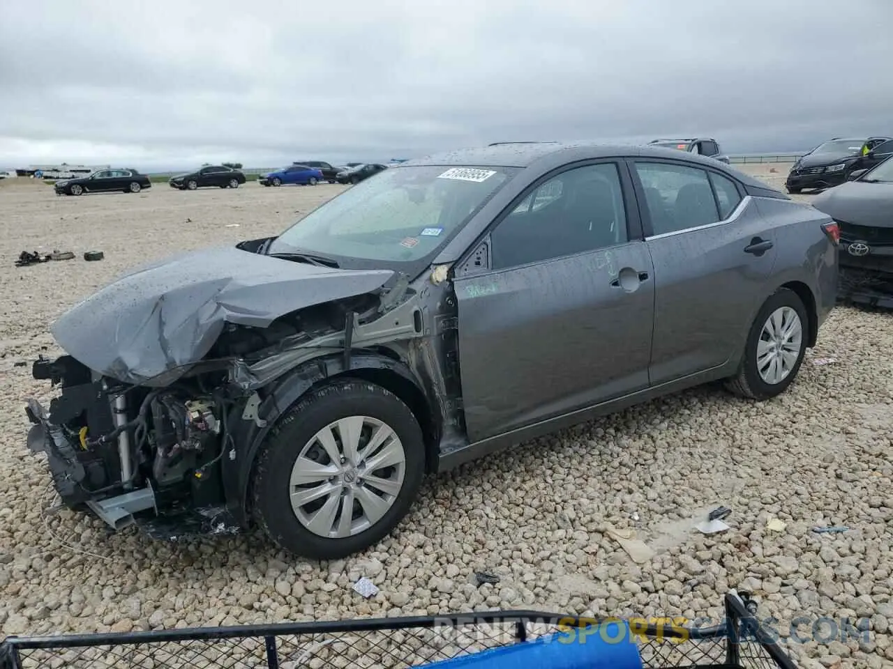 1 Photograph of a damaged car 3N1AB8BV5SY270147 NISSAN SENTRA 2025