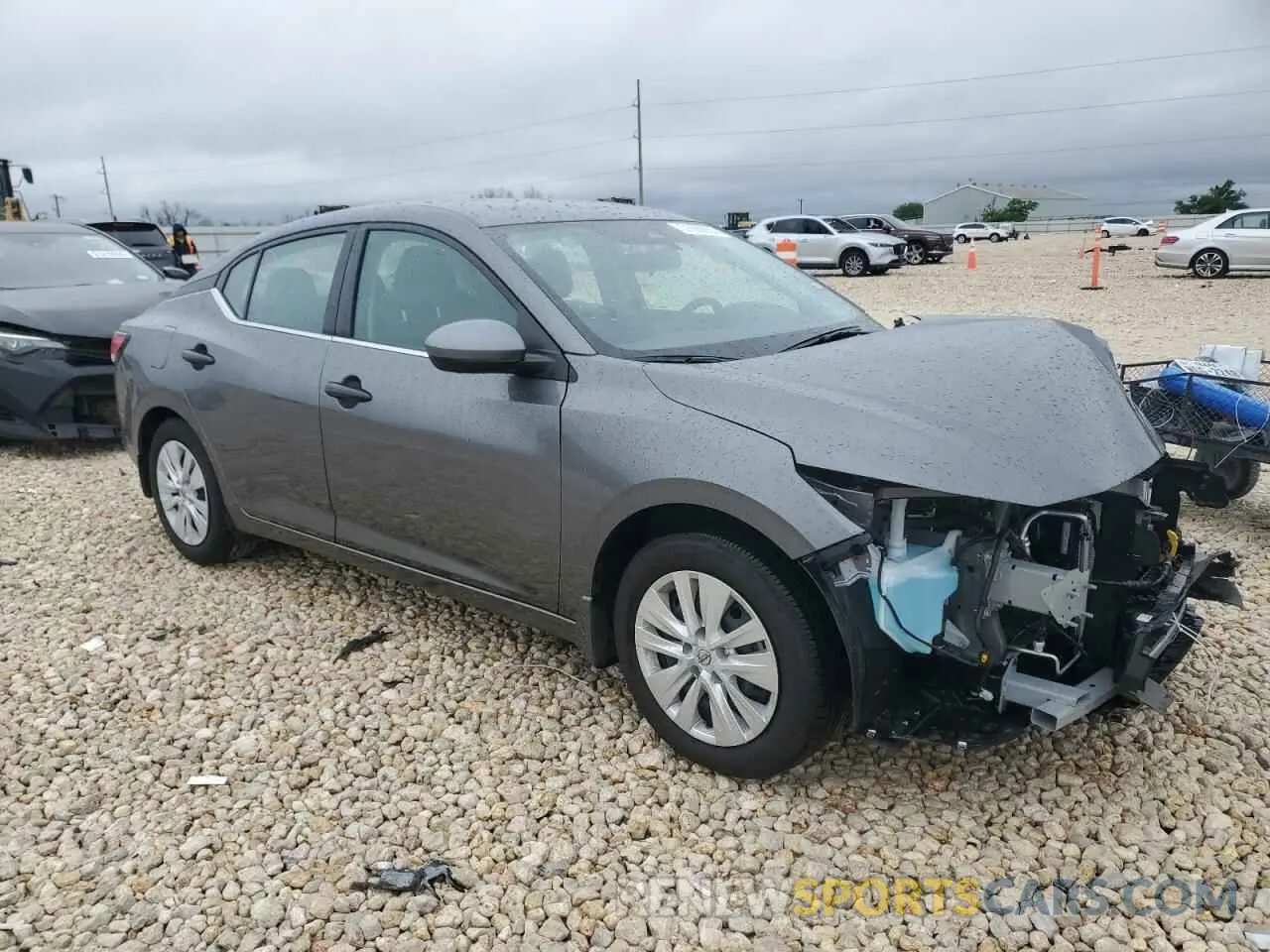 4 Photograph of a damaged car 3N1AB8BV5SY270147 NISSAN SENTRA 2025