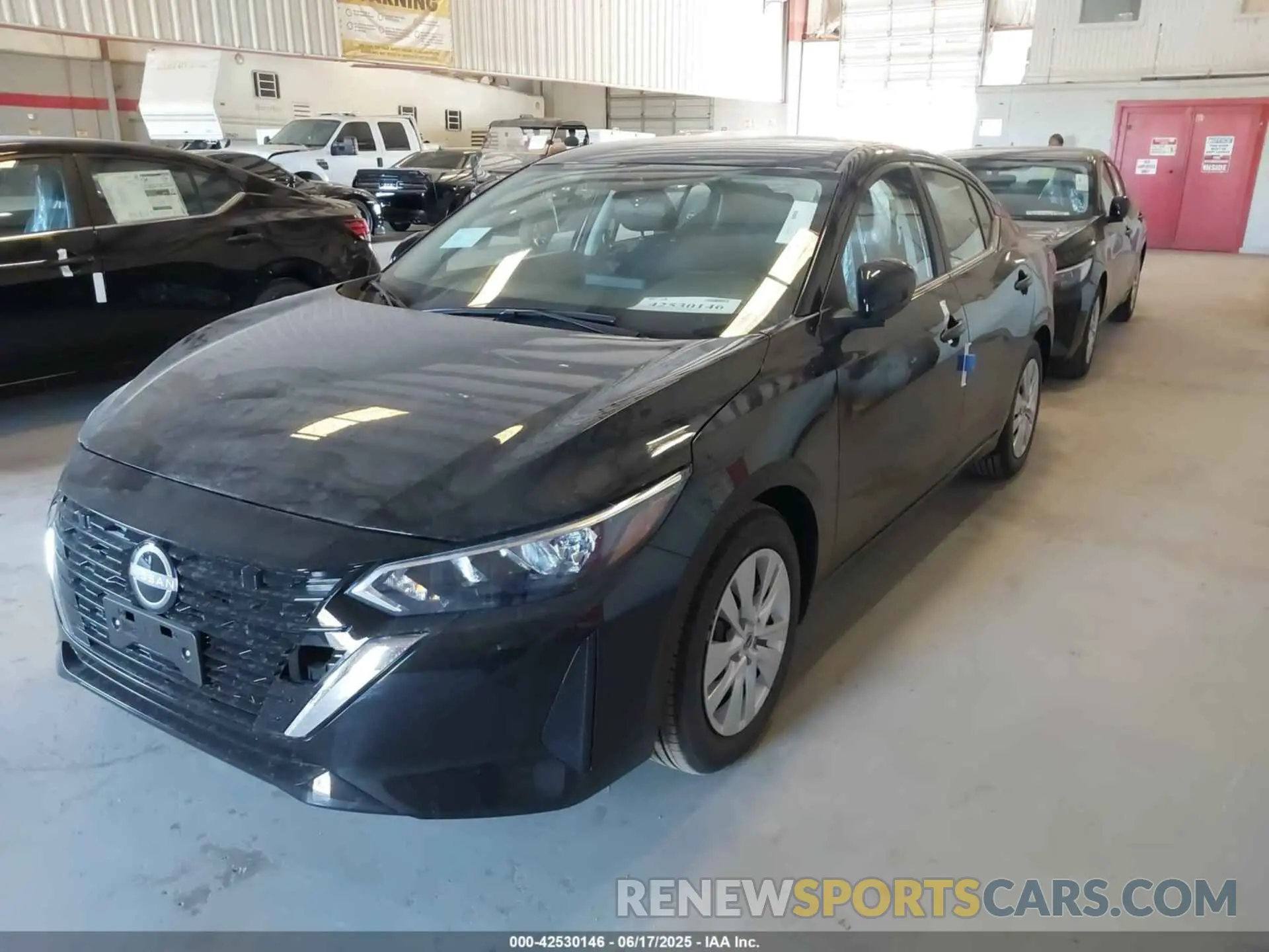2 Photograph of a damaged car 3N1AB8BV5SY323140 NISSAN SENTRA 2025