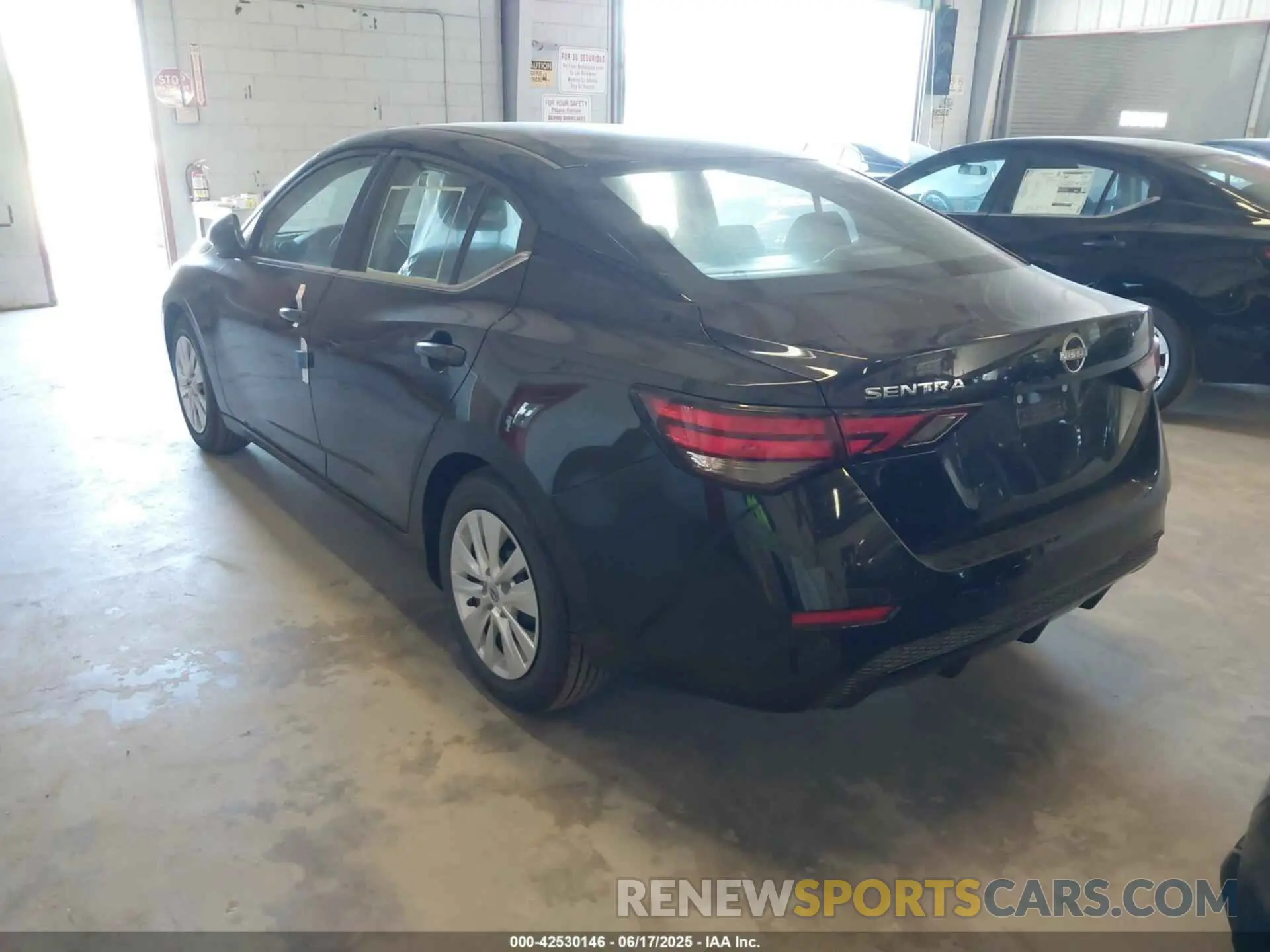3 Photograph of a damaged car 3N1AB8BV5SY323140 NISSAN SENTRA 2025