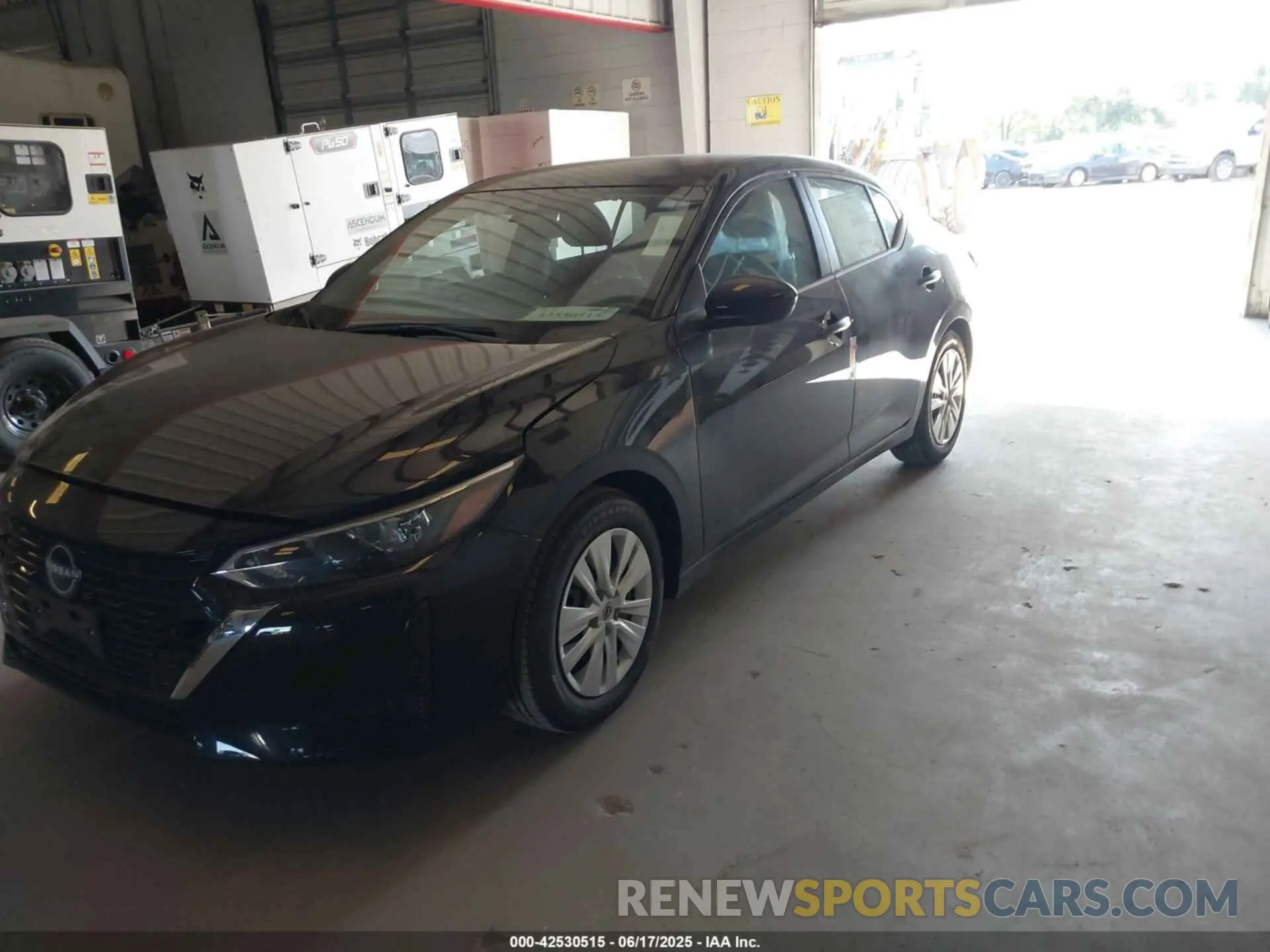 2 Photograph of a damaged car 3N1AB8BV5SY323302 NISSAN SENTRA 2025