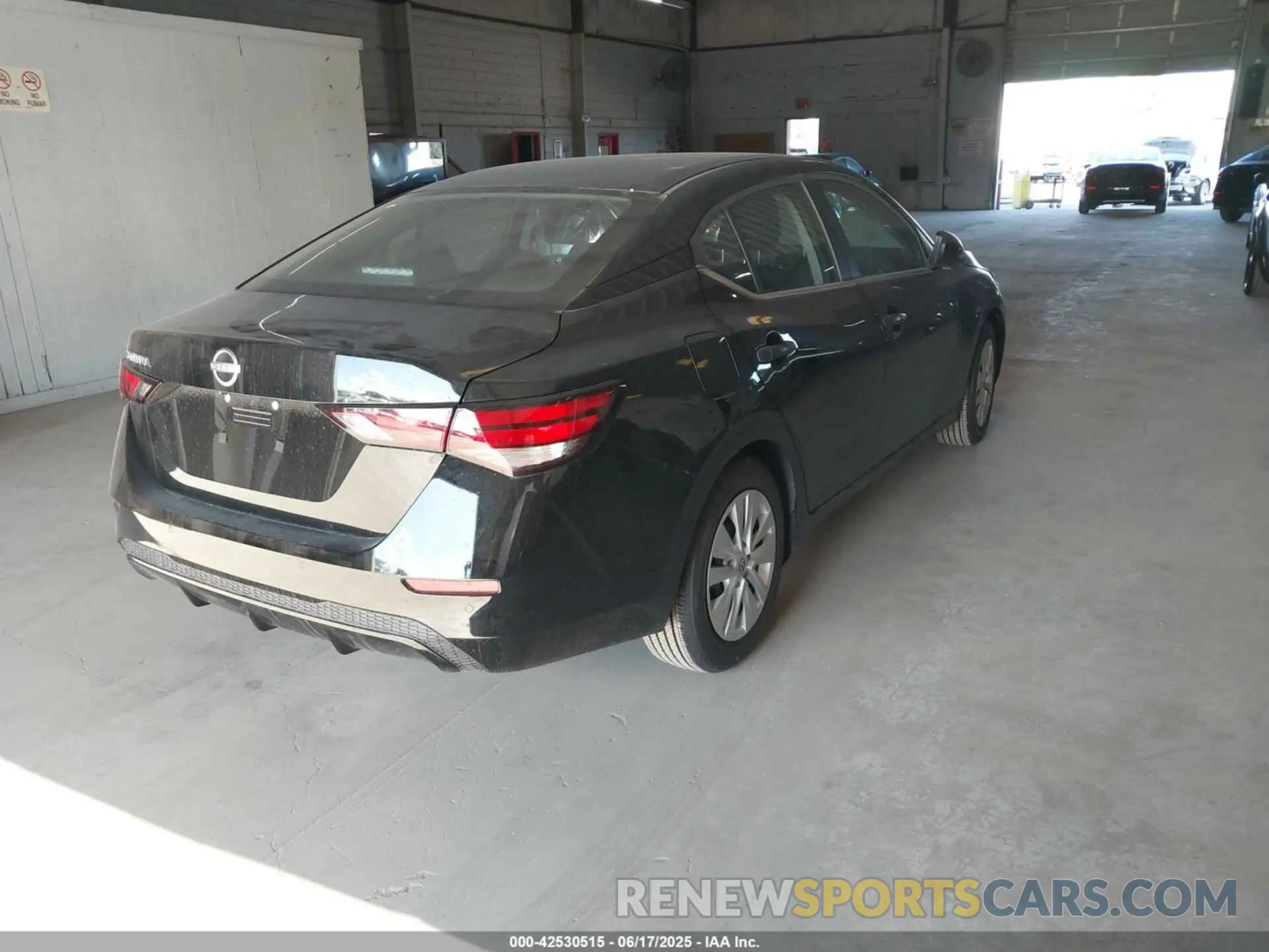 4 Photograph of a damaged car 3N1AB8BV5SY323302 NISSAN SENTRA 2025