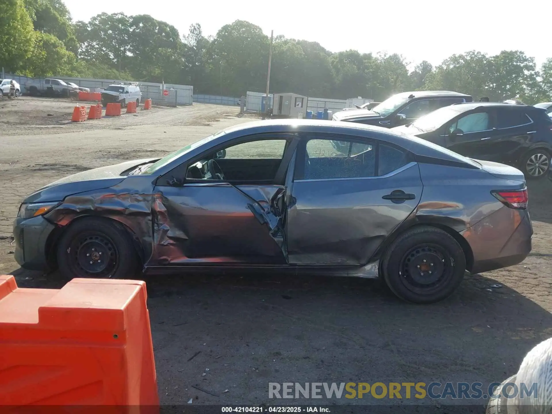14 Photograph of a damaged car 3N1AB8BV6SY207736 NISSAN SENTRA 2025