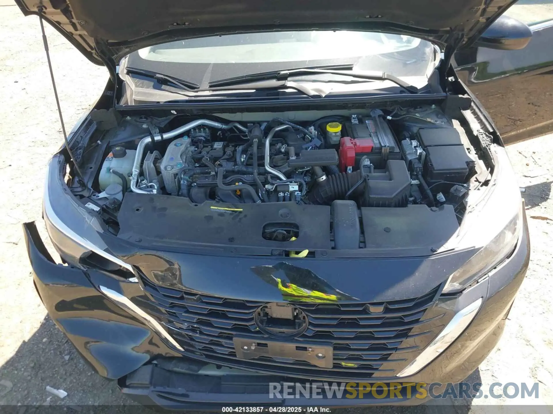 10 Photograph of a damaged car 3N1AB8BV6SY207817 NISSAN SENTRA 2025