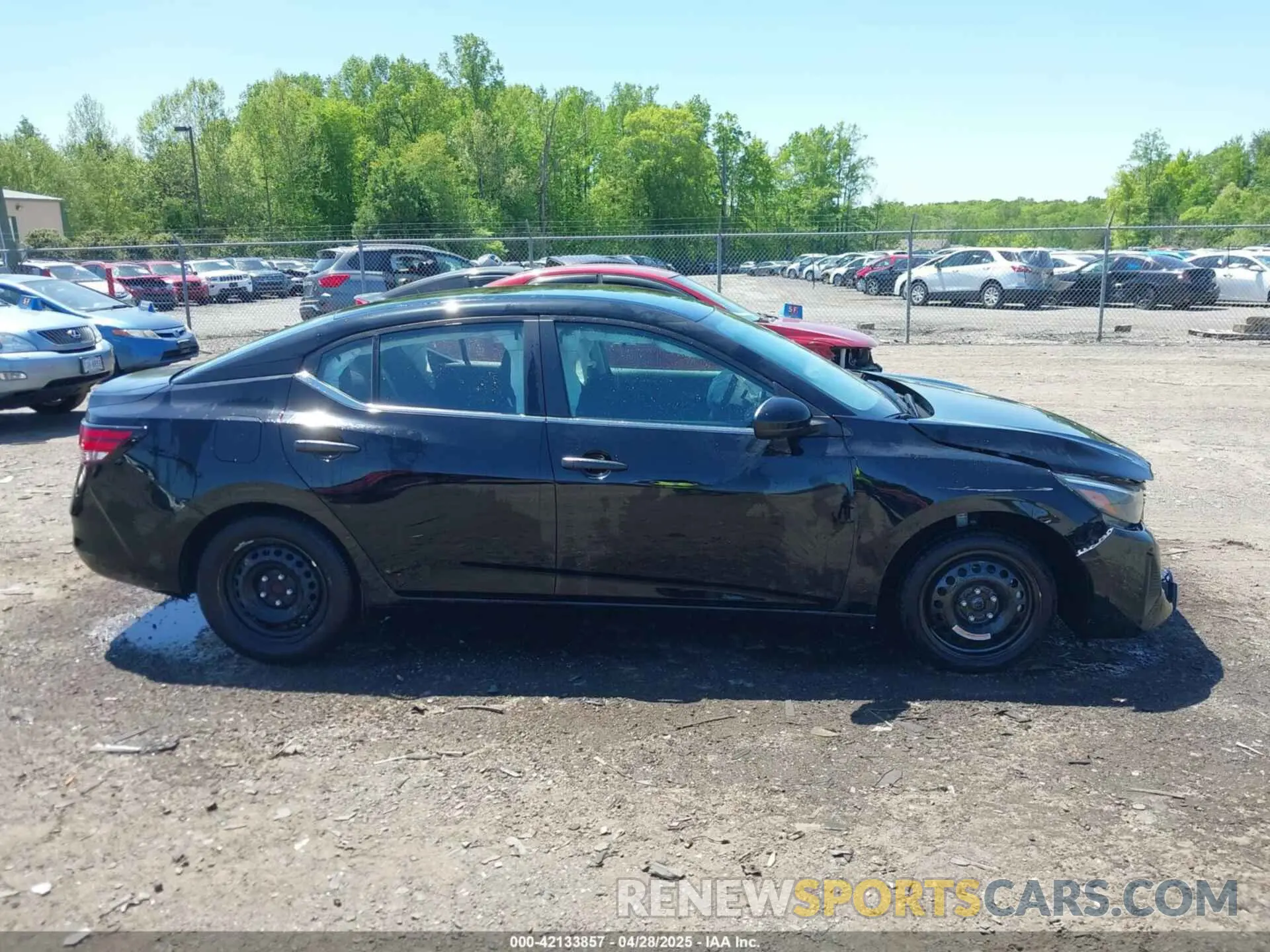 13 Photograph of a damaged car 3N1AB8BV6SY207817 NISSAN SENTRA 2025