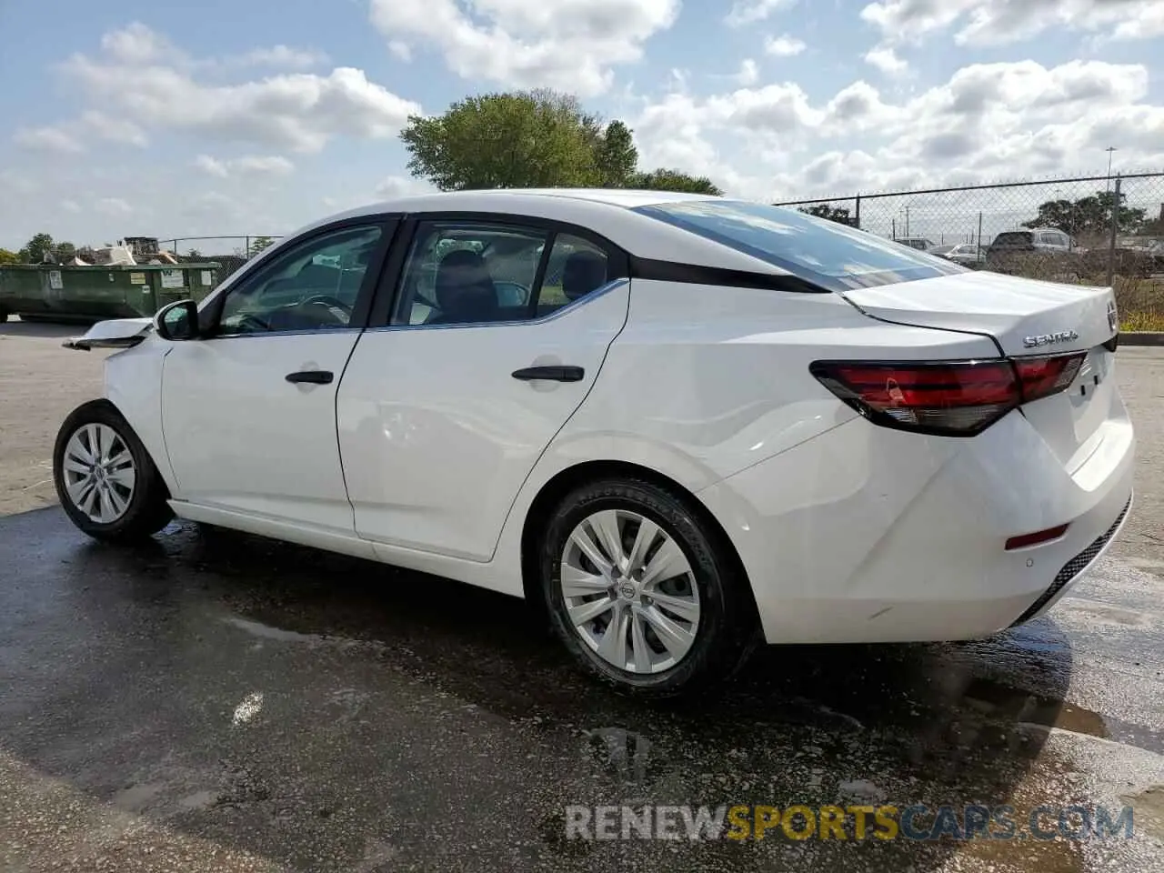 2 Photograph of a damaged car 3N1AB8BV6SY226576 NISSAN SENTRA 2025