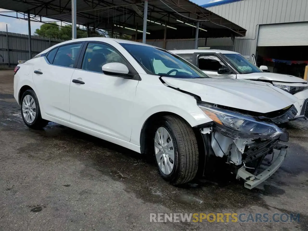 4 Photograph of a damaged car 3N1AB8BV6SY226576 NISSAN SENTRA 2025