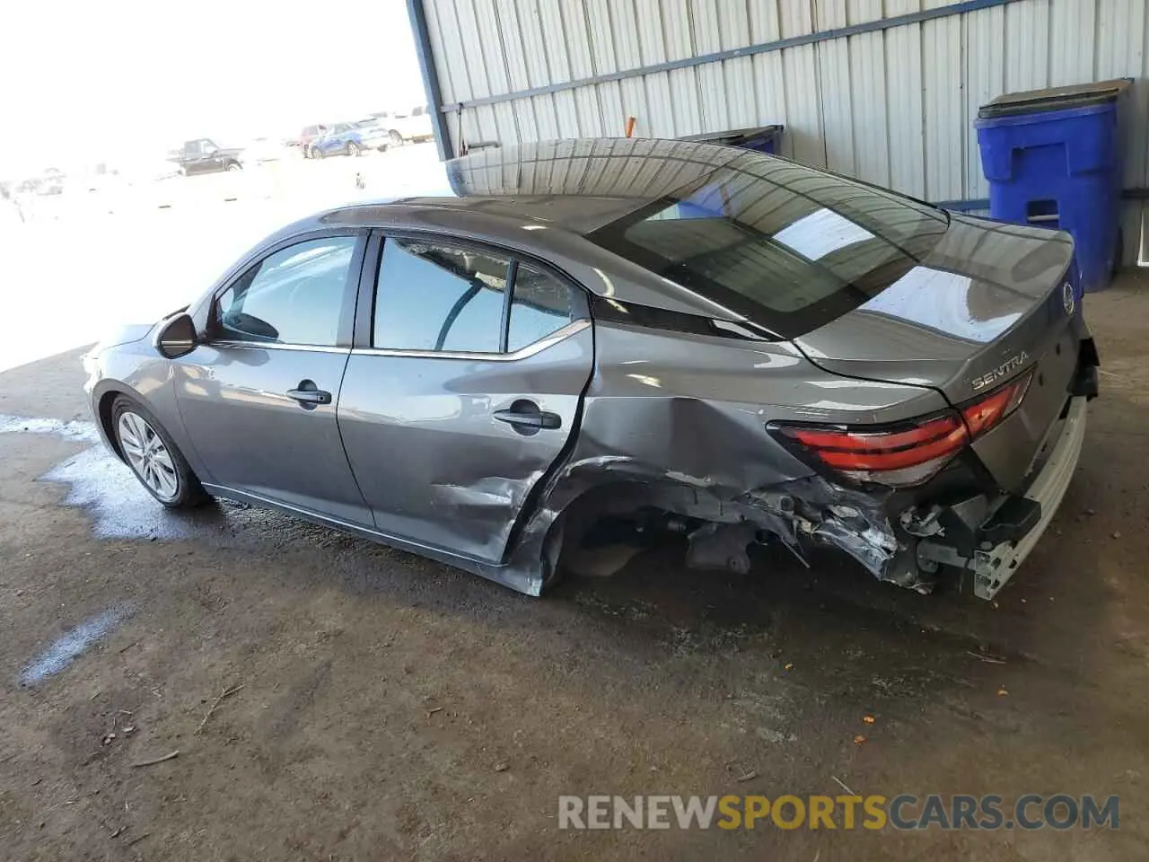 2 Photograph of a damaged car 3N1AB8BV6SY229820 NISSAN SENTRA 2025