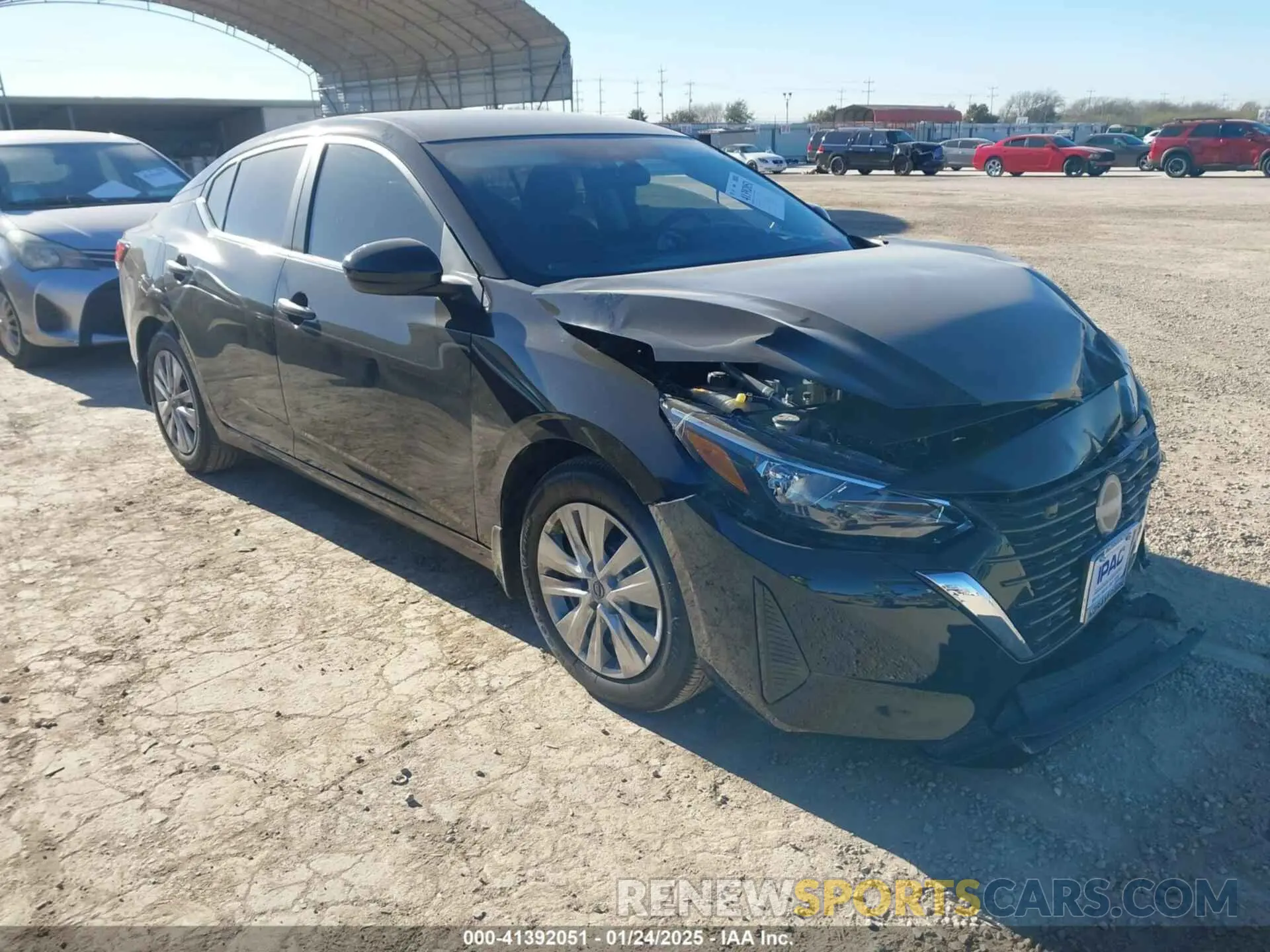 1 Photograph of a damaged car 3N1AB8BV6SY262493 NISSAN SENTRA 2025