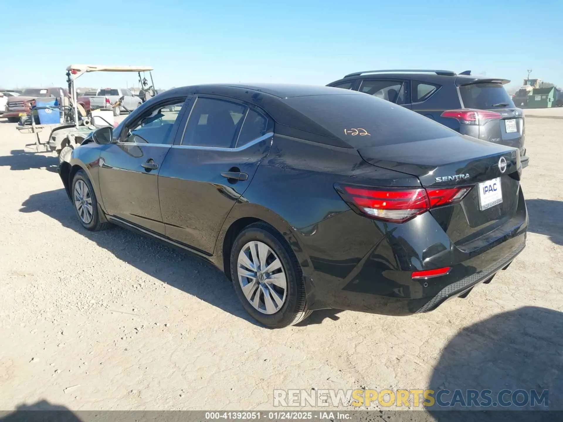 3 Photograph of a damaged car 3N1AB8BV6SY262493 NISSAN SENTRA 2025