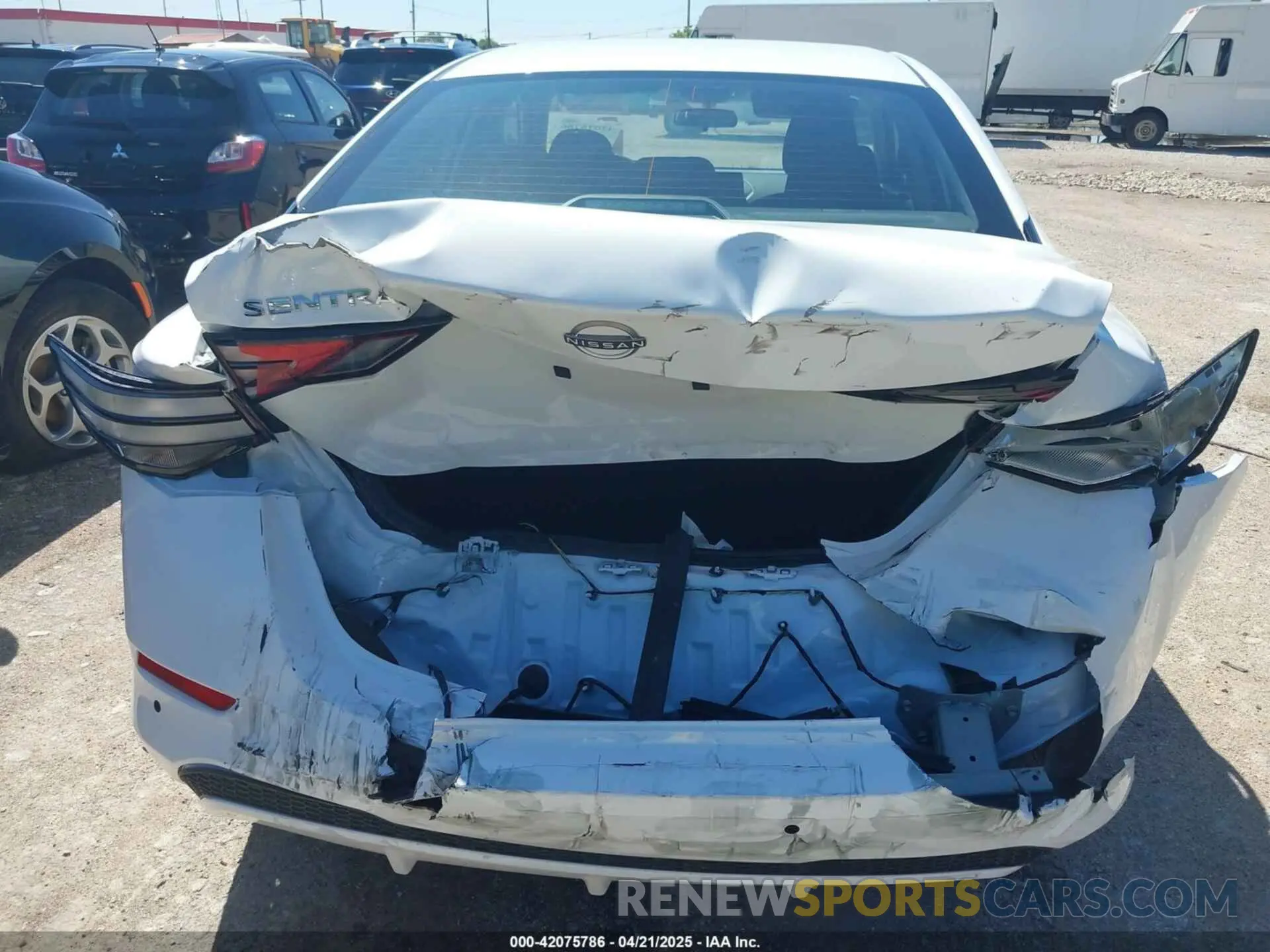 6 Photograph of a damaged car 3N1AB8BV6SY302071 NISSAN SENTRA 2025