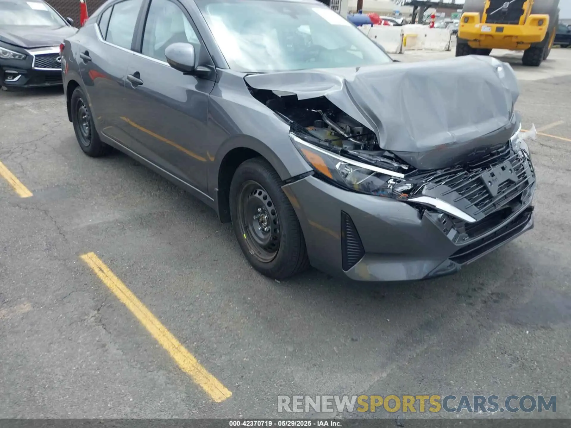 1 Photograph of a damaged car 3N1AB8BV6SY308789 NISSAN SENTRA 2025