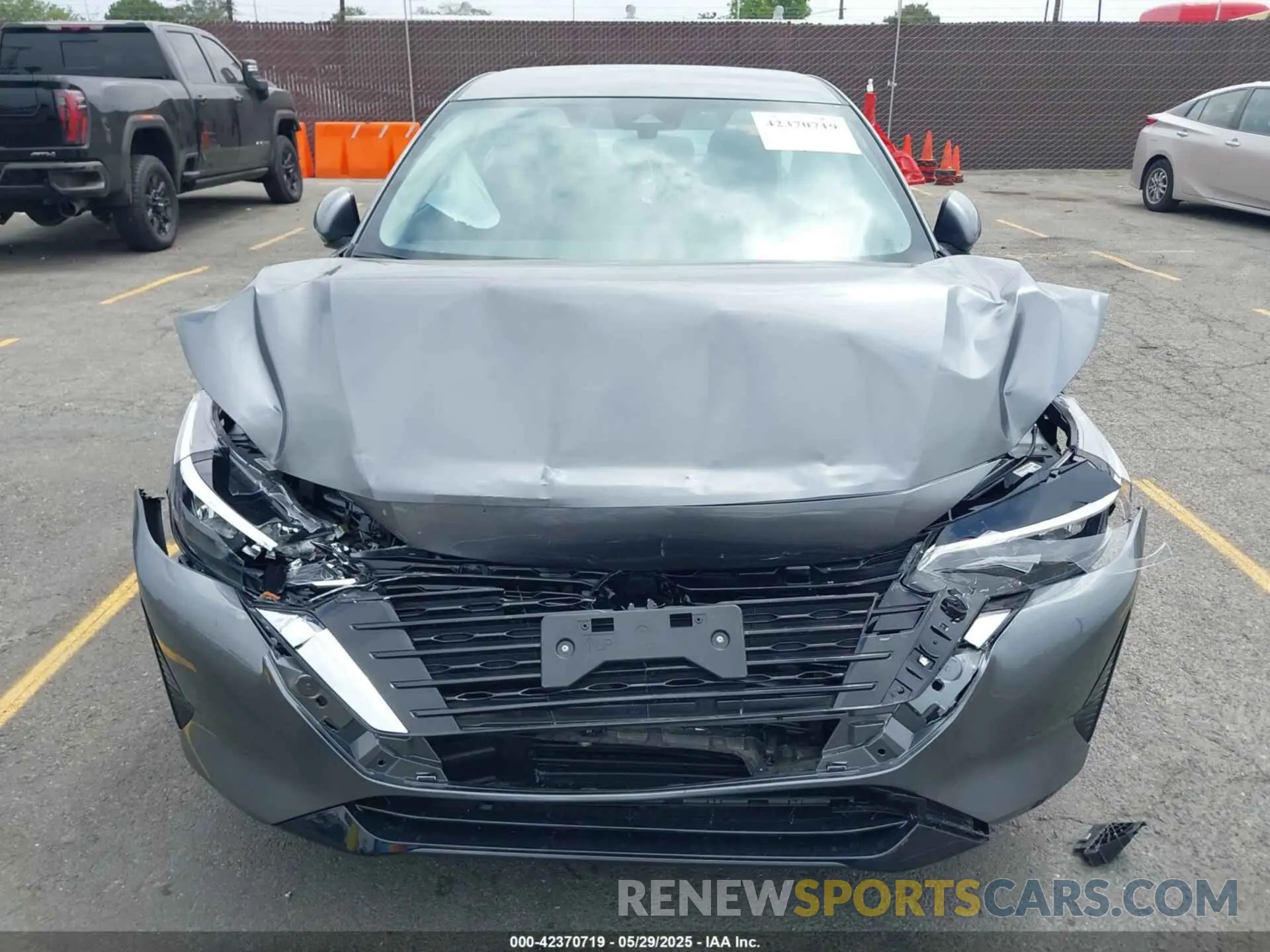 12 Photograph of a damaged car 3N1AB8BV6SY308789 NISSAN SENTRA 2025
