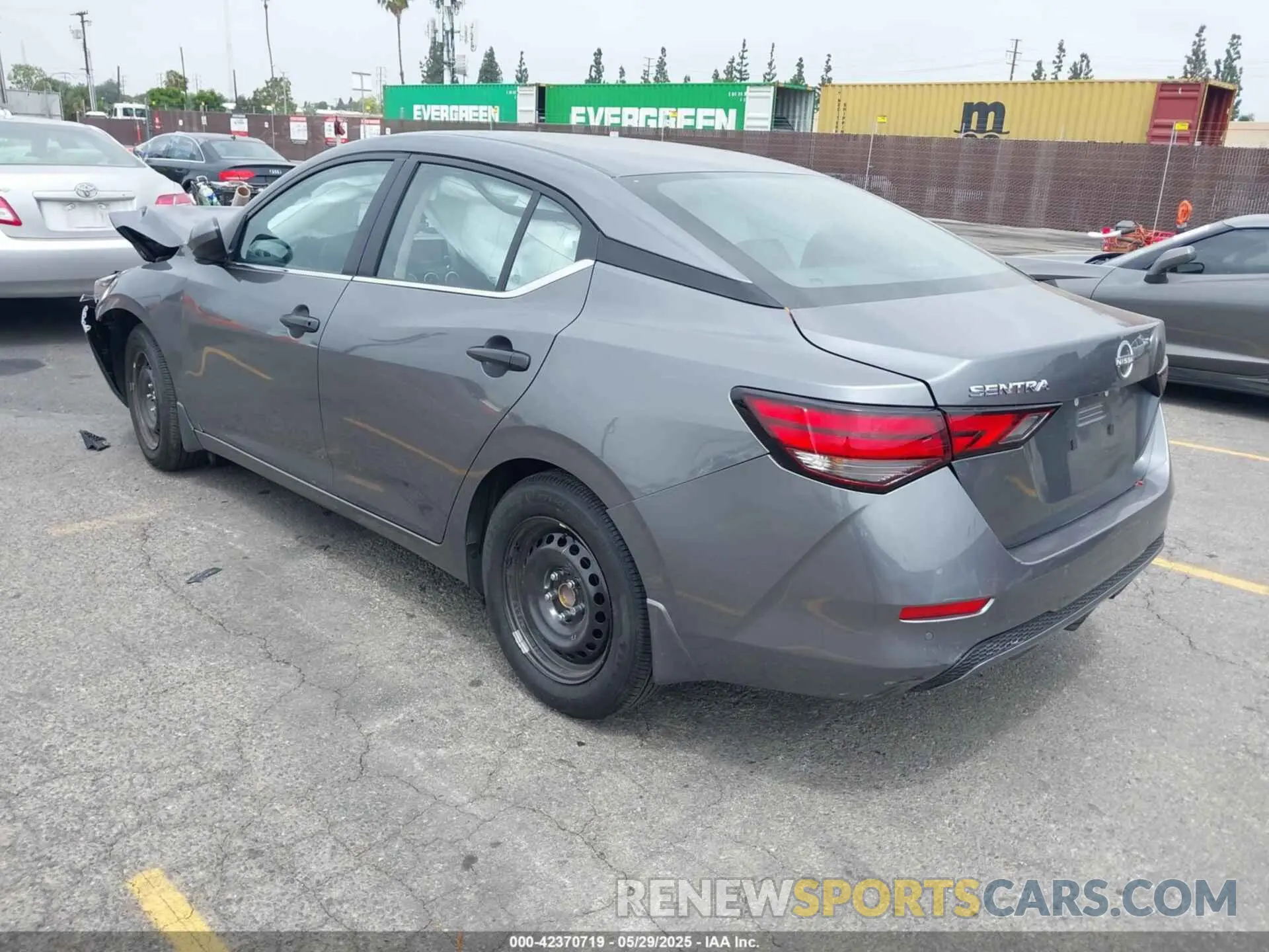 3 Photograph of a damaged car 3N1AB8BV6SY308789 NISSAN SENTRA 2025