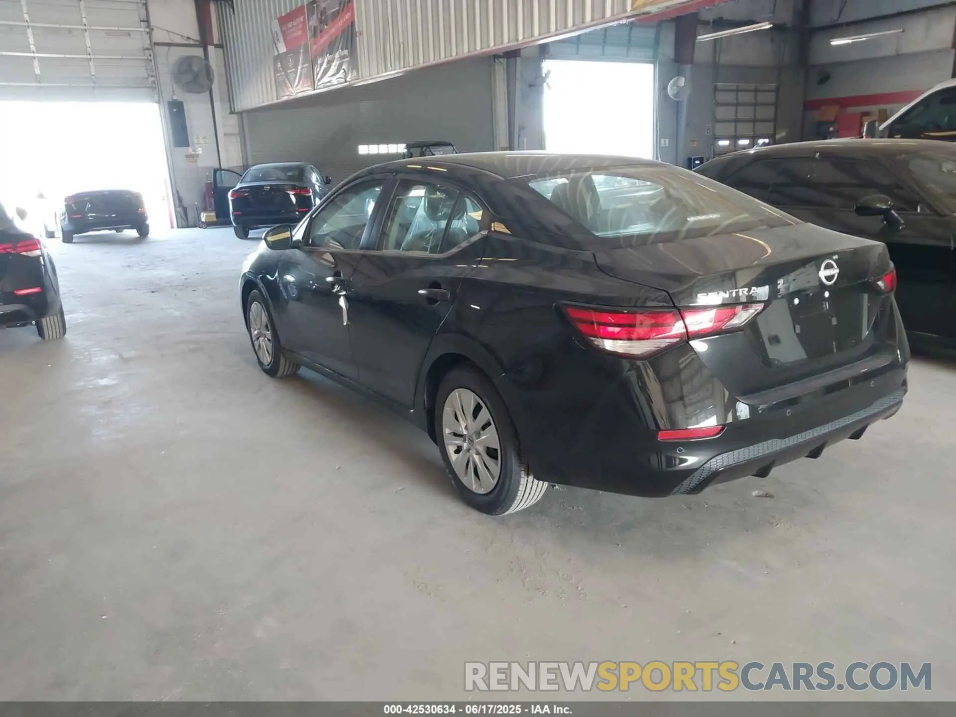 3 Photograph of a damaged car 3N1AB8BV6SY323423 NISSAN SENTRA 2025