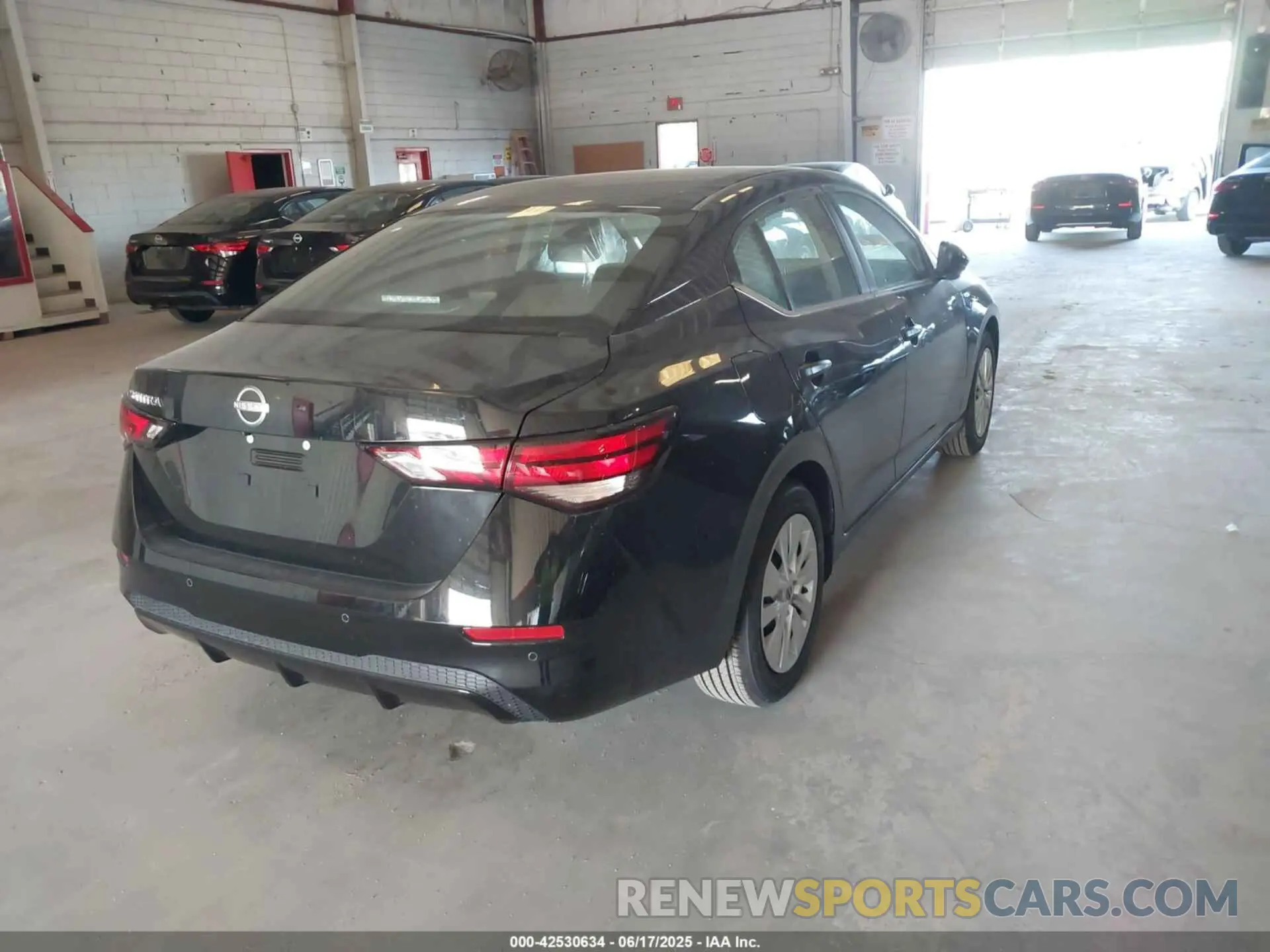 4 Photograph of a damaged car 3N1AB8BV6SY323423 NISSAN SENTRA 2025