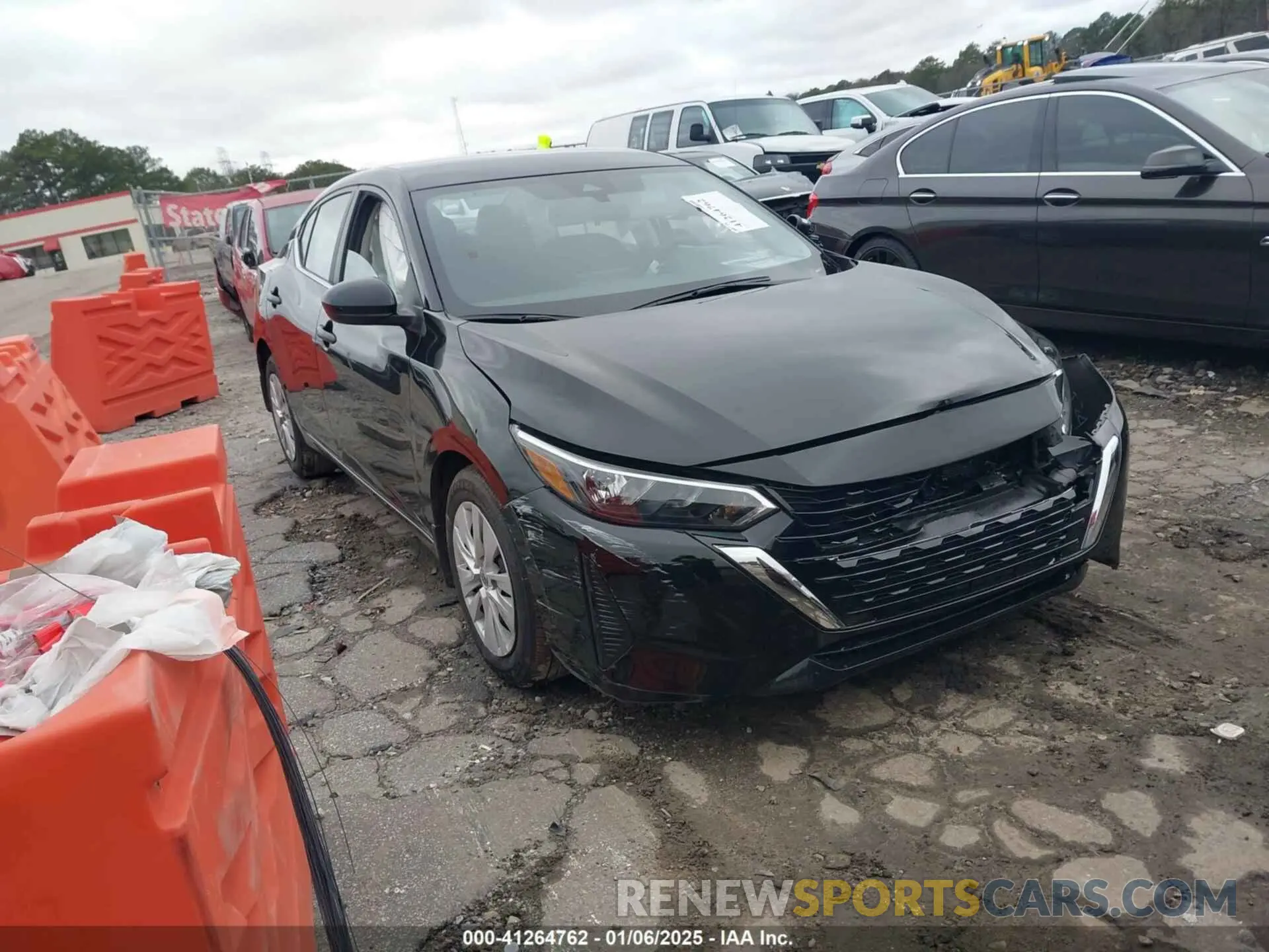 1 Photograph of a damaged car 3N1AB8BV7SY218700 NISSAN SENTRA 2025
